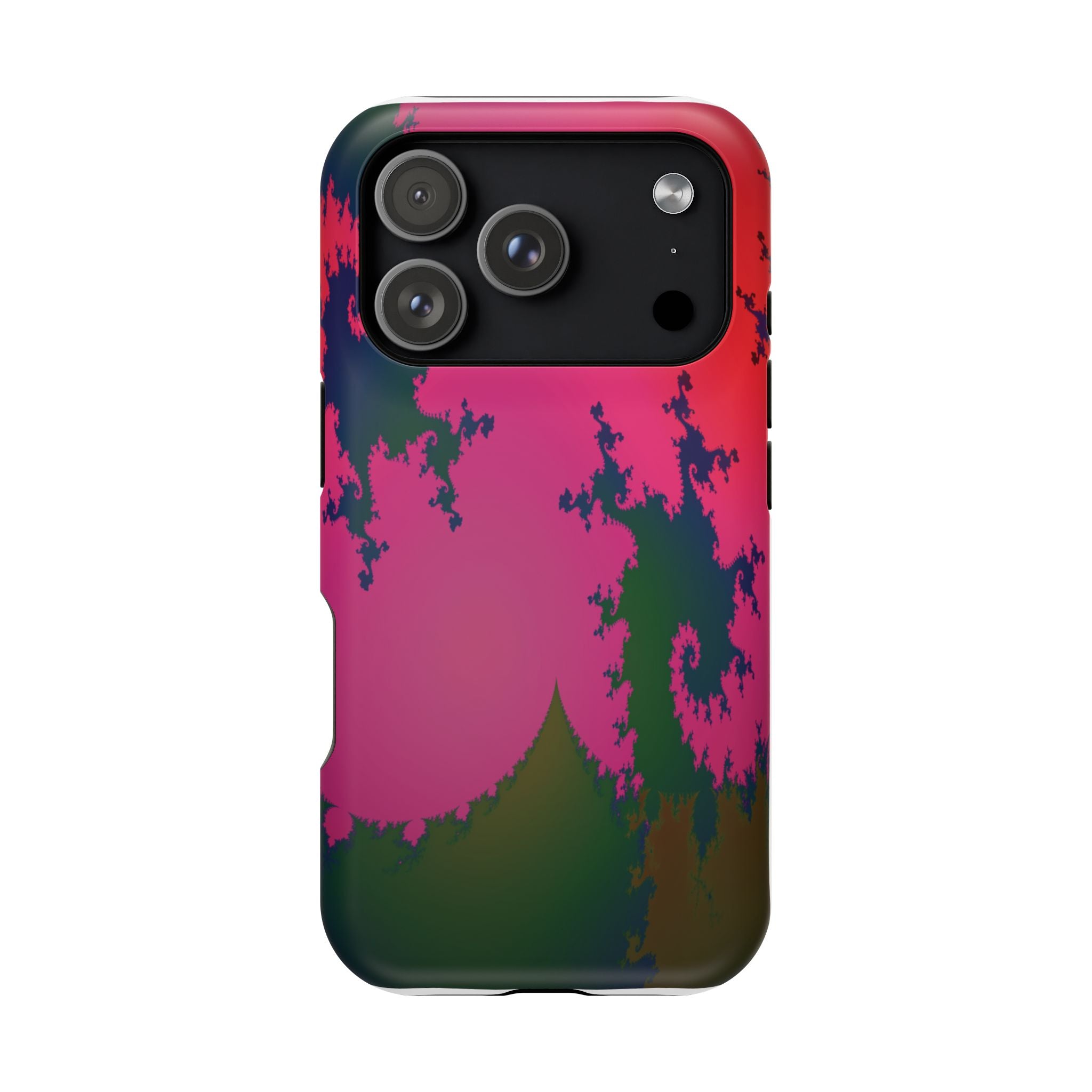 Abstract Fractal Pattern Phone Case | Impact-Resistant Case