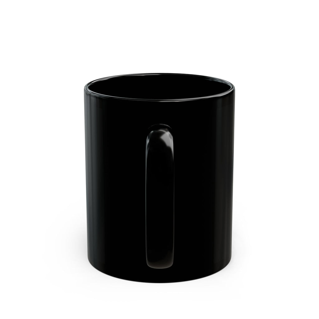 "Art of Sound" | 174 Hz - Stellarnative Black Coffee Mug - 11oz/15oz Glossy Logo Mug