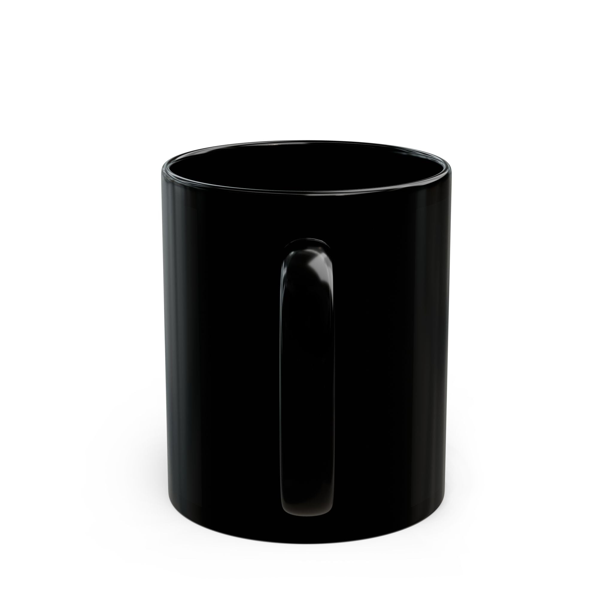 "Art of Sound" | 174 Hz - Stellarnative Black Coffee Mug - 11oz/15oz Glossy Logo Mug