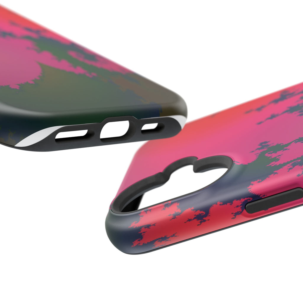 Abstract Fractal Pattern Phone Case | Impact-Resistant Case