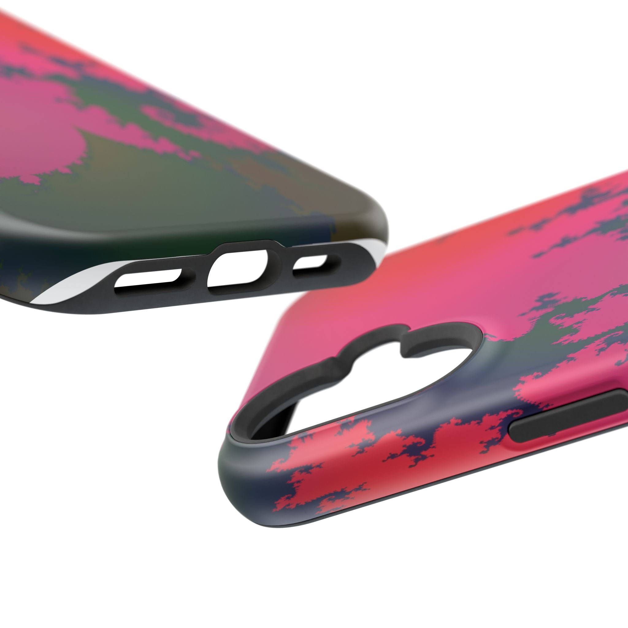 Abstract Fractal Pattern Phone Case | Impact-Resistant Case