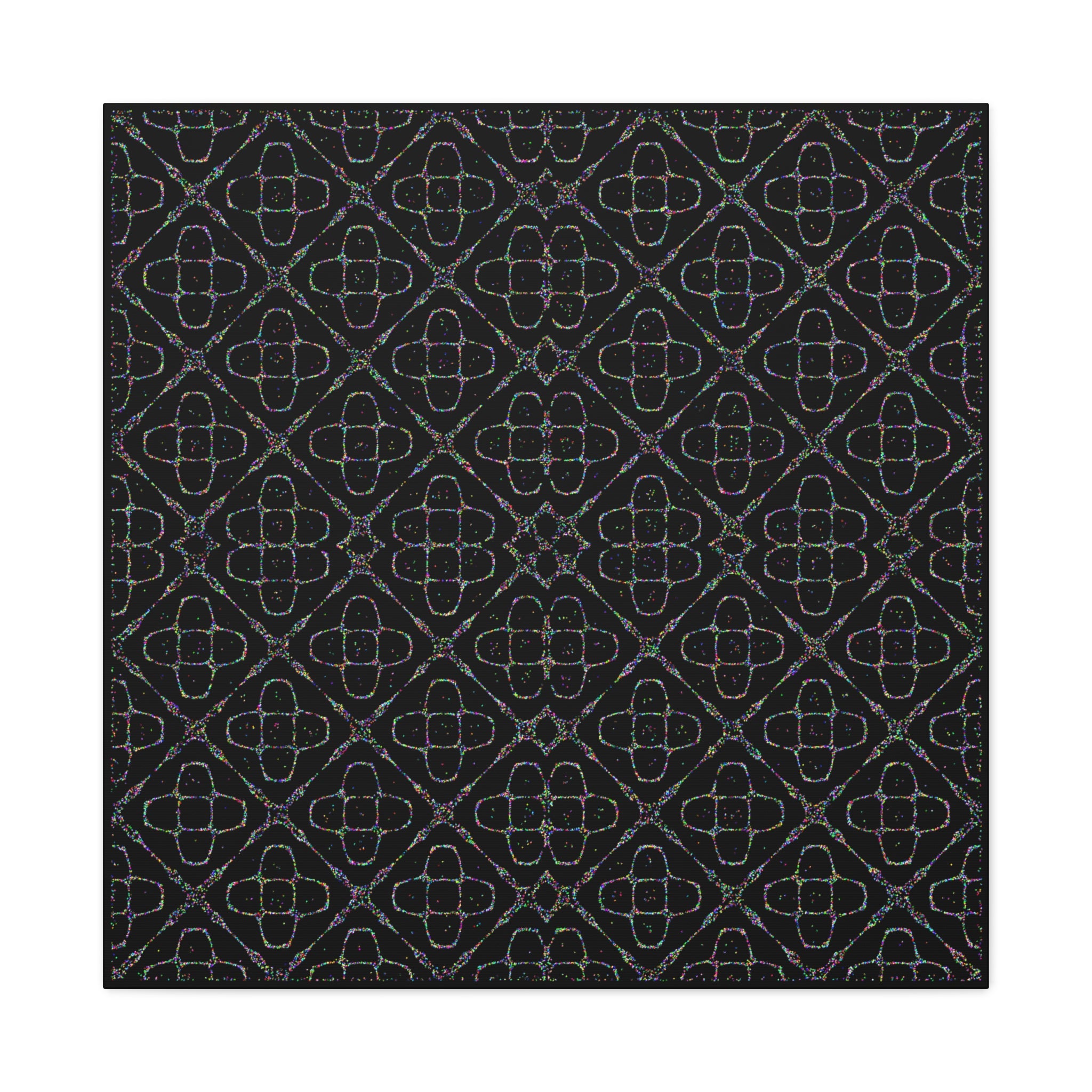 Sacred Geometry 174 Hz "Art by Sound" - Matte Stretched Canvas - Wall Art