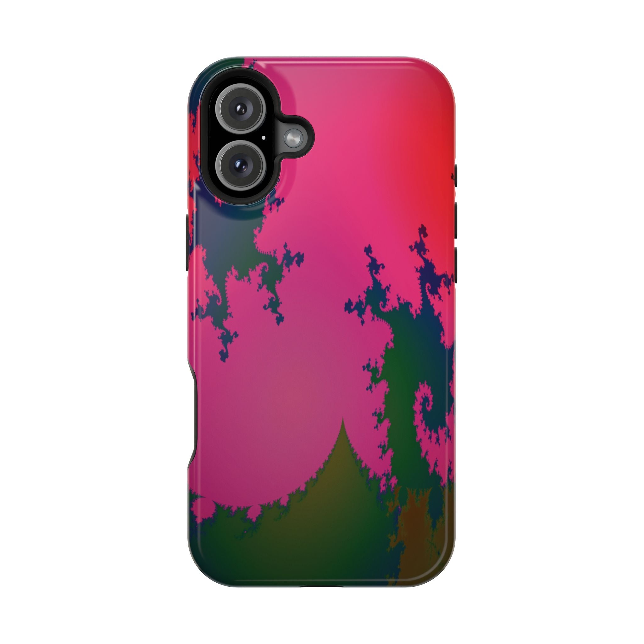 Abstract Fractal Pattern Phone Case | Impact-Resistant Case