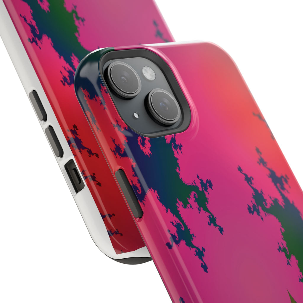 Abstract Fractal Pattern Phone Case | Impact-Resistant Case