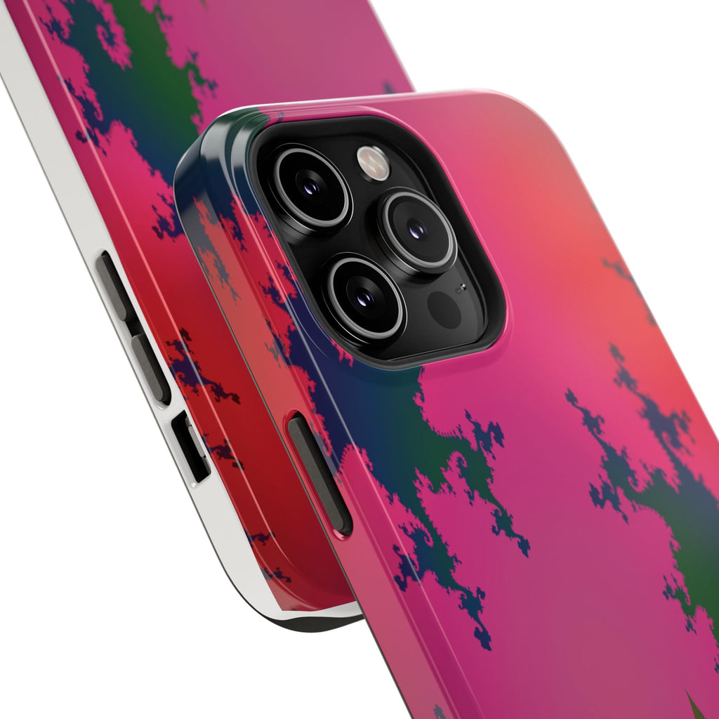 Abstract Fractal Pattern Phone Case | Impact-Resistant Case