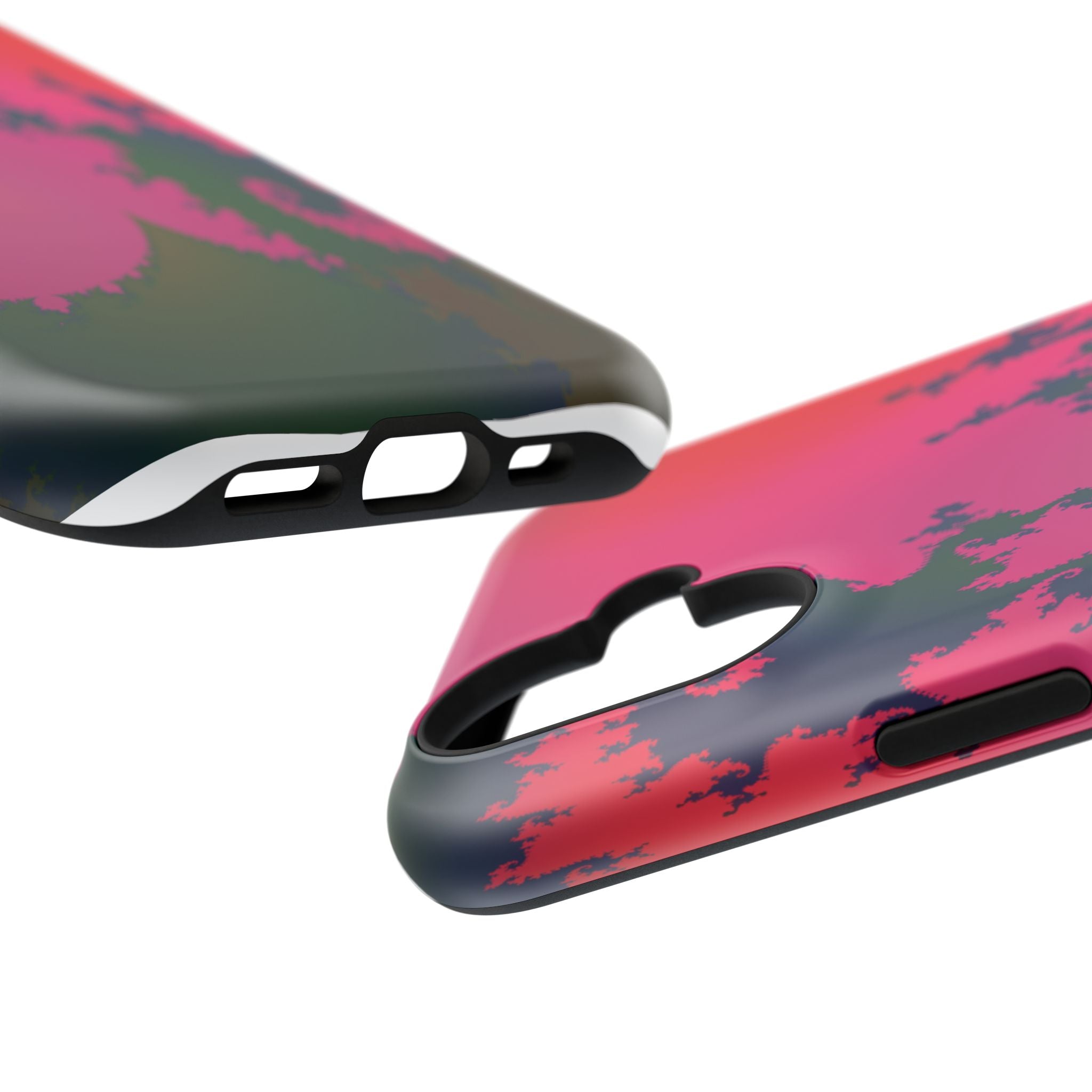 Abstract Fractal Pattern Phone Case | Impact-Resistant Case