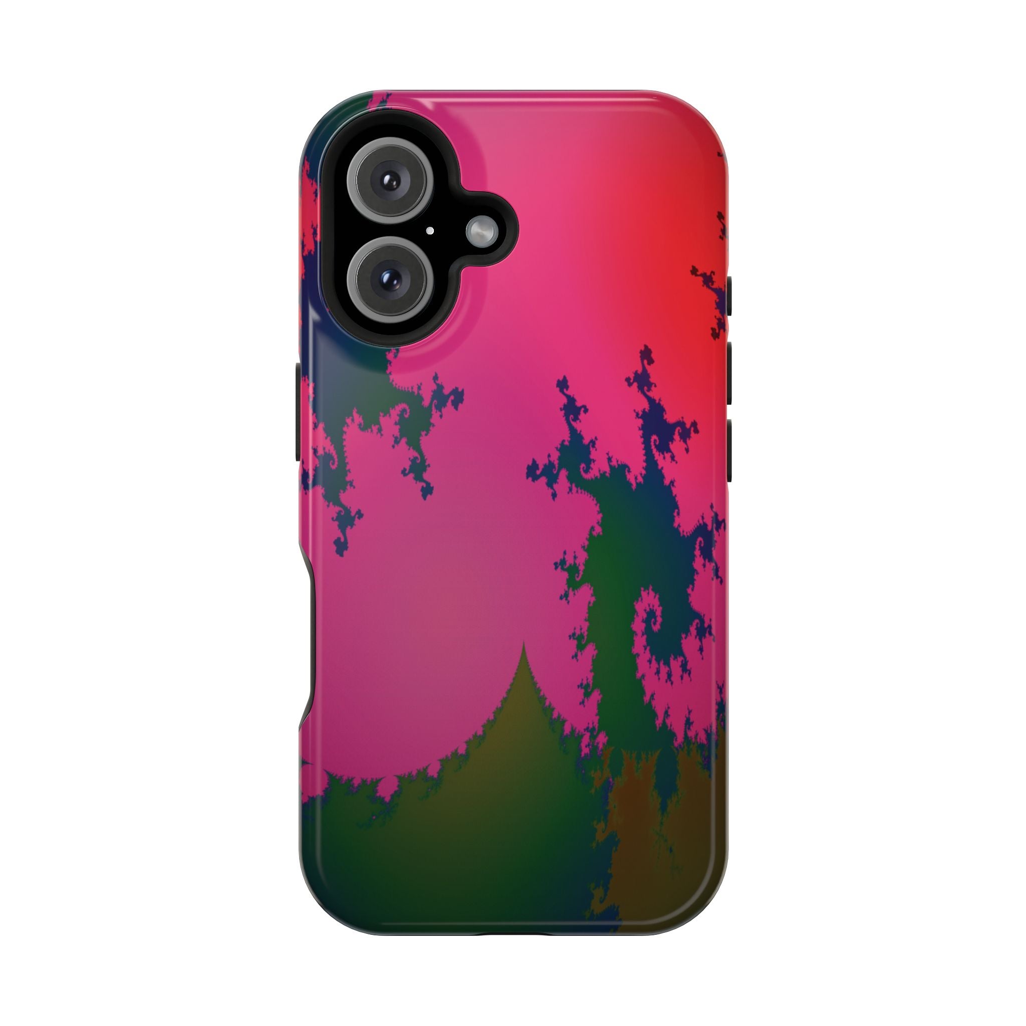 Abstract Fractal Pattern Phone Case | Impact-Resistant Case