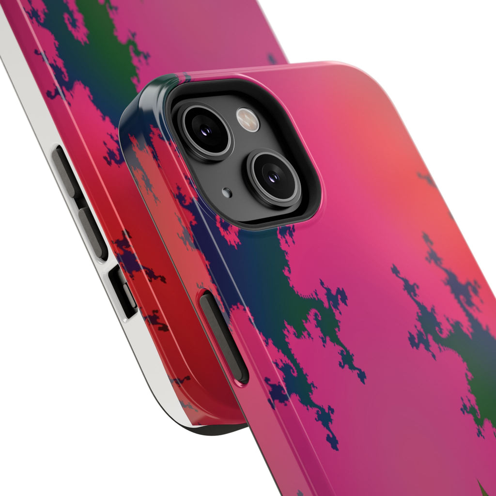 Abstract Fractal Pattern Phone Case | Impact-Resistant Case