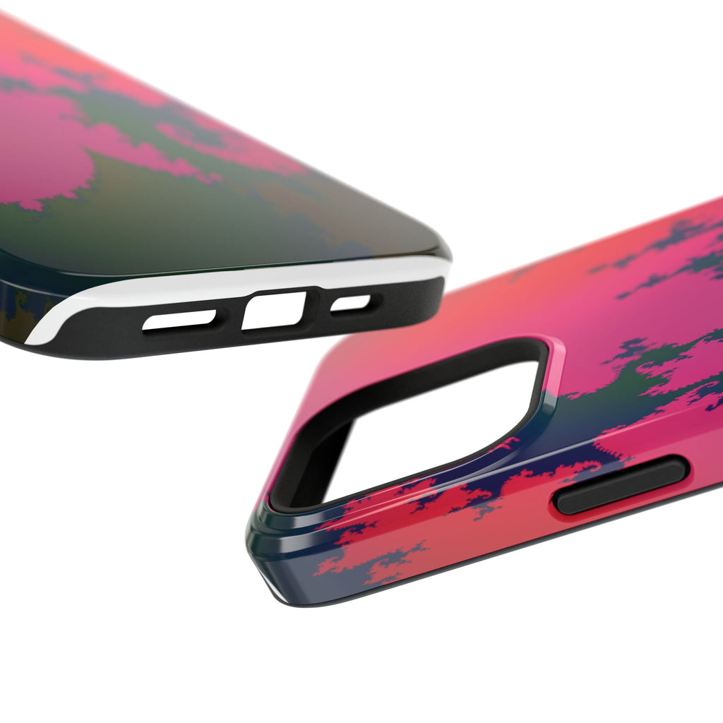 Abstract Fractal Pattern Phone Case | Impact-Resistant Case