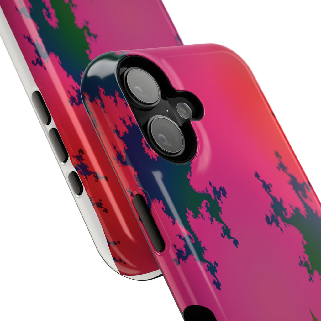Abstract Fractal Pattern Phone Case | Impact-Resistant Case