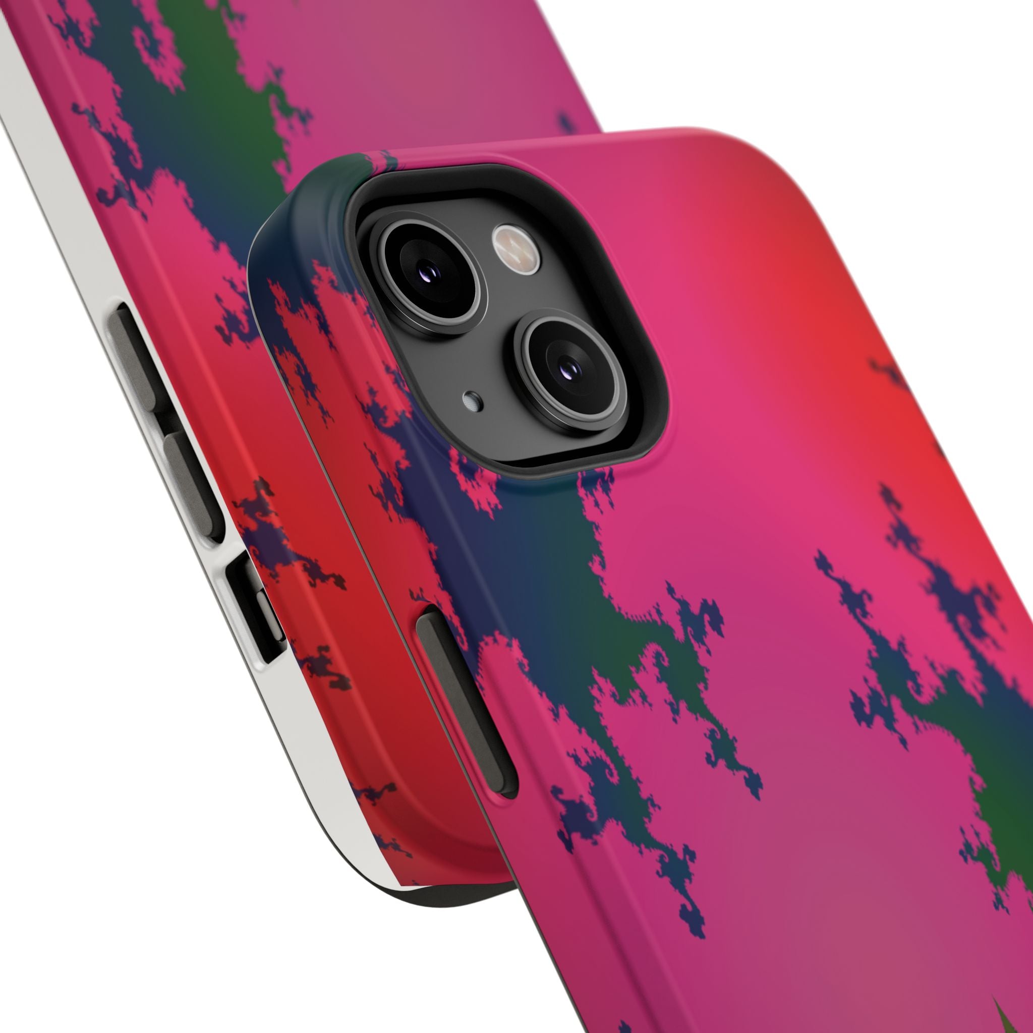 Abstract Fractal Pattern Phone Case | Impact-Resistant Case