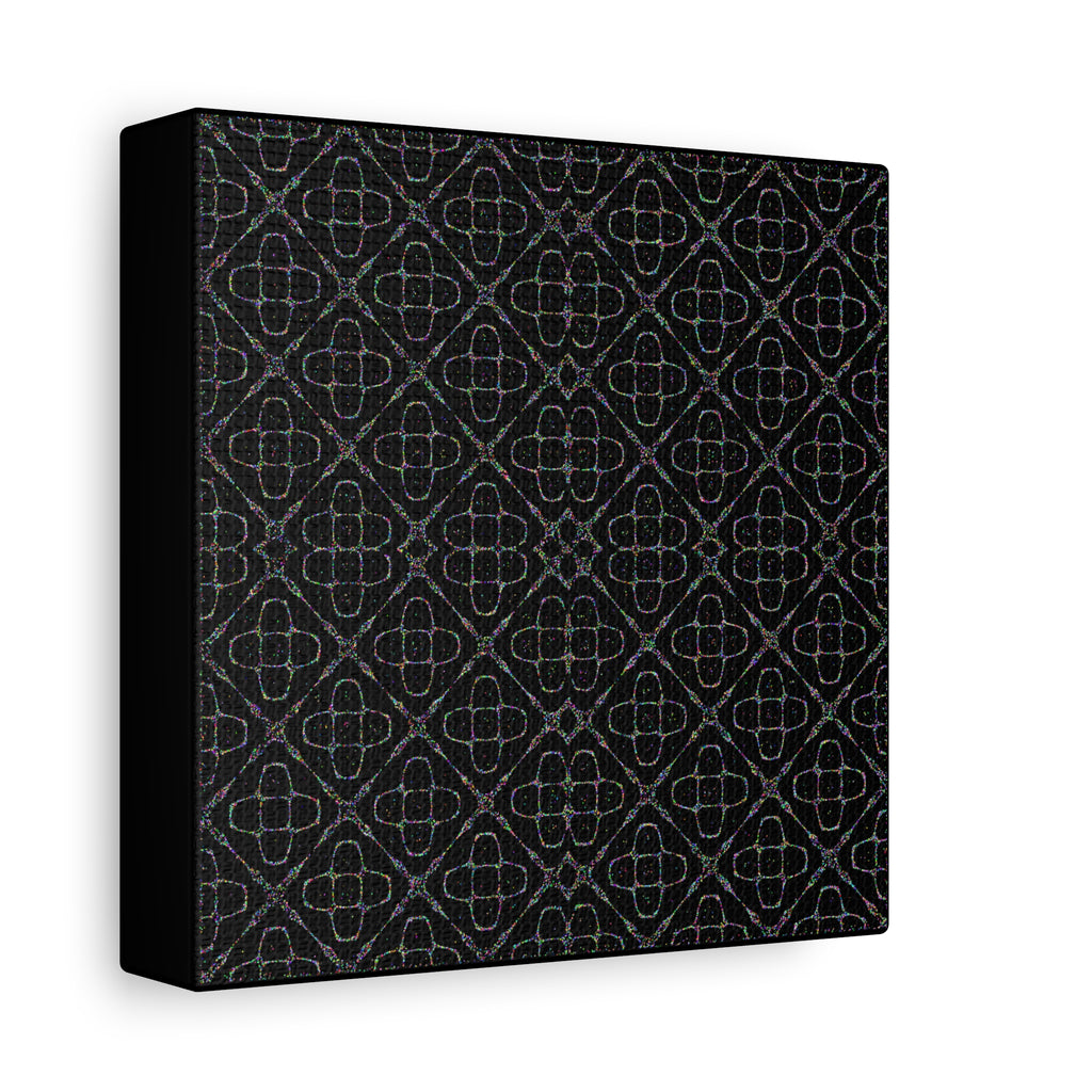 Sacred Geometry 174 Hz "Art by Sound" - Matte Stretched Canvas - Wall Art