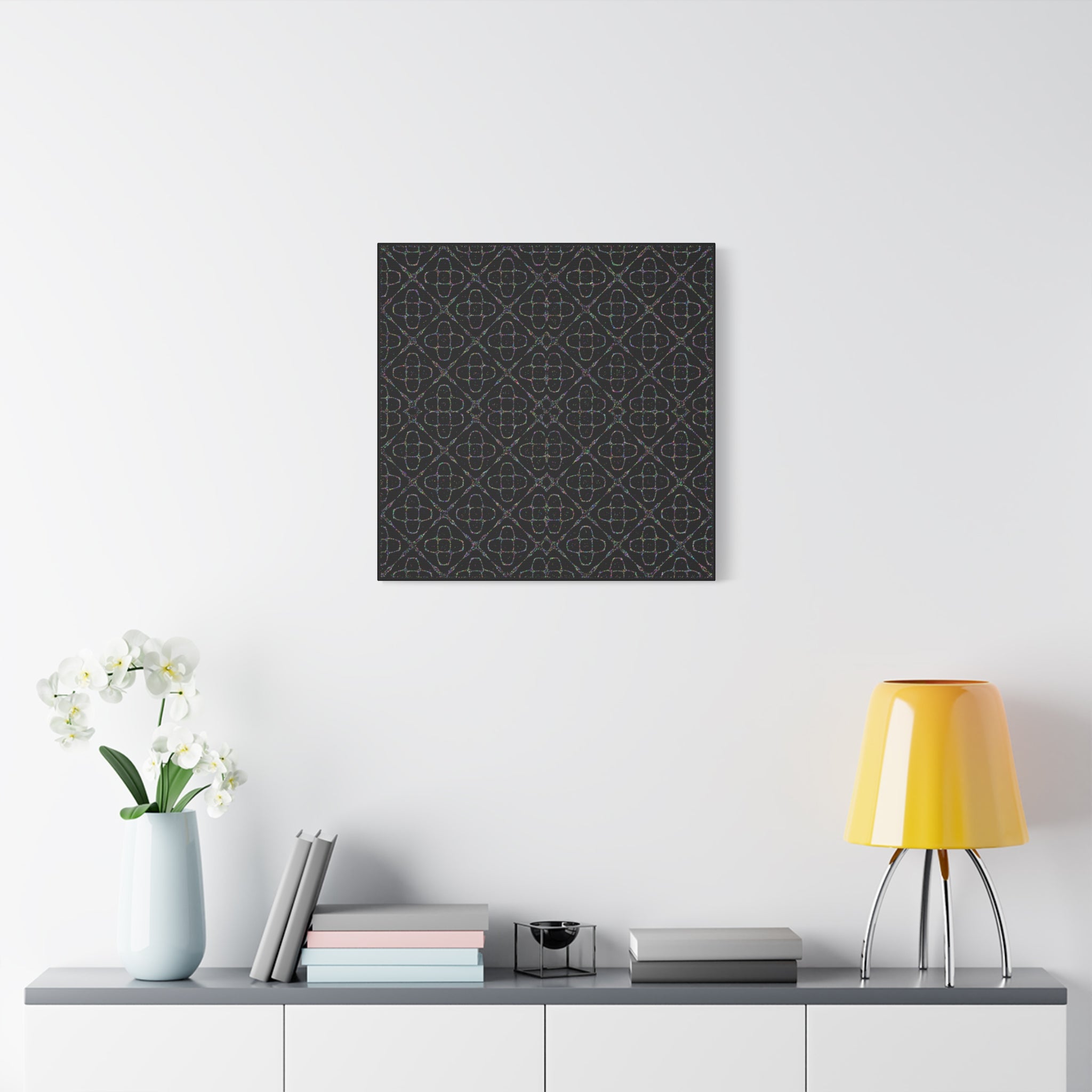 Sacred Geometry 174 Hz "Art by Sound" - Matte Stretched Canvas - Wall Art