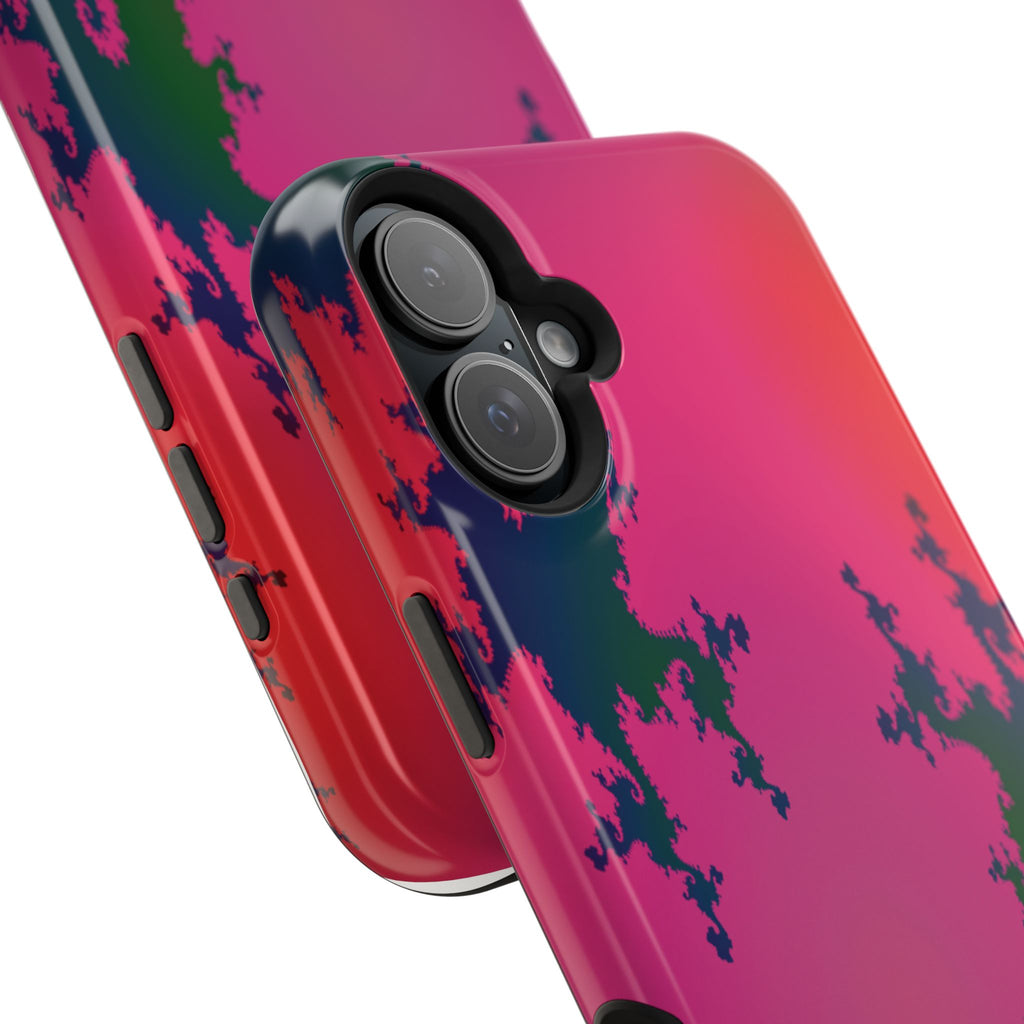 Abstract Fractal Pattern Phone Case | Impact-Resistant Case