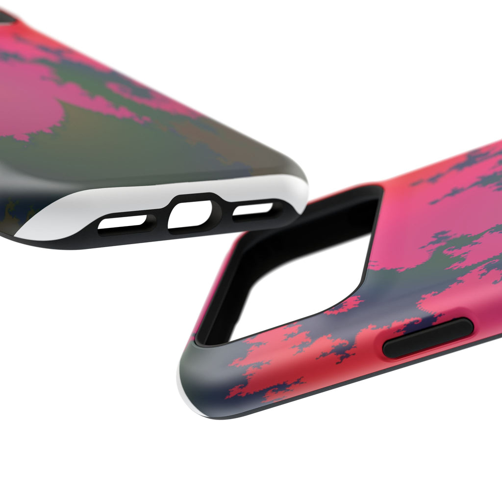 Abstract Fractal Pattern Phone Case | Impact-Resistant Case