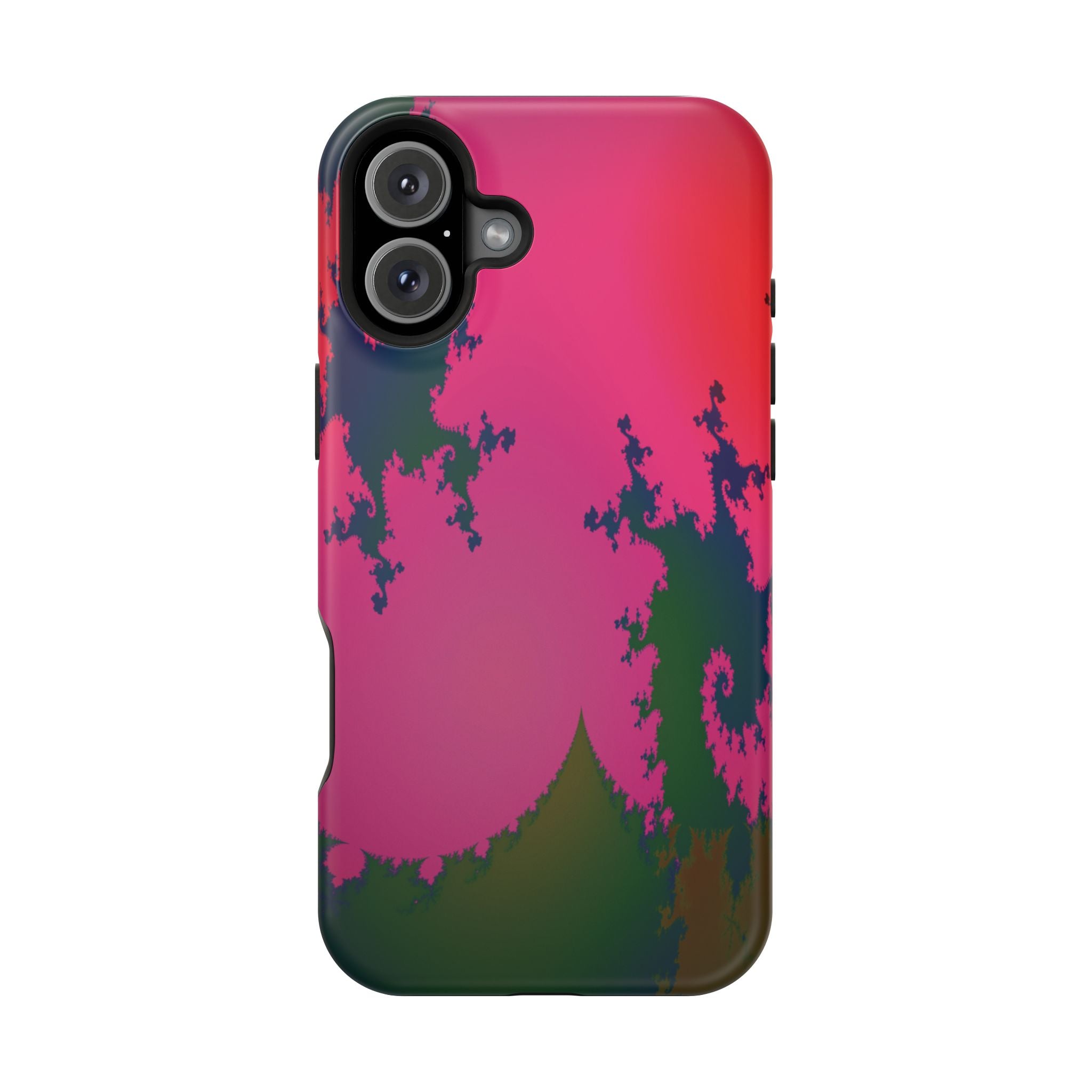 Abstract Fractal Pattern Phone Case | Impact-Resistant Case