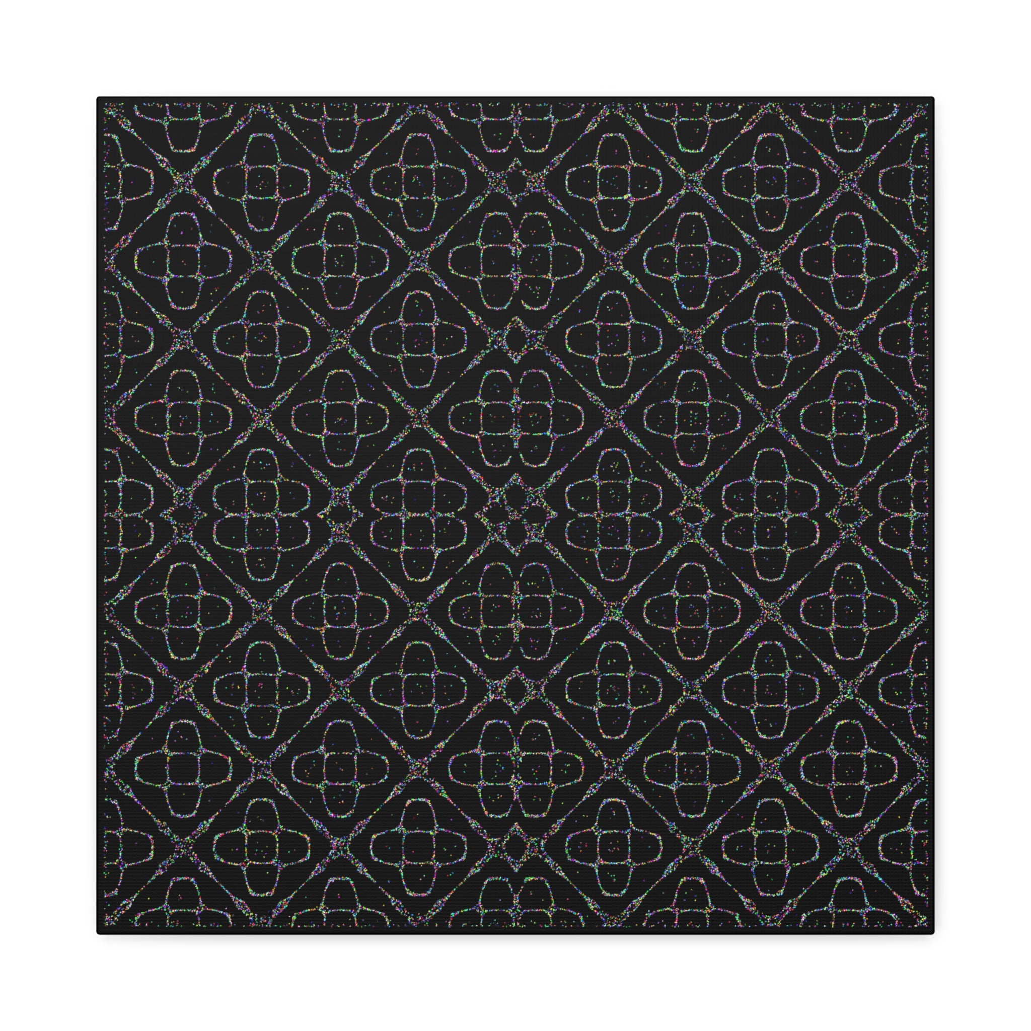Sacred Geometry 174 Hz "Art by Sound" - Matte Stretched Canvas - Wall Art