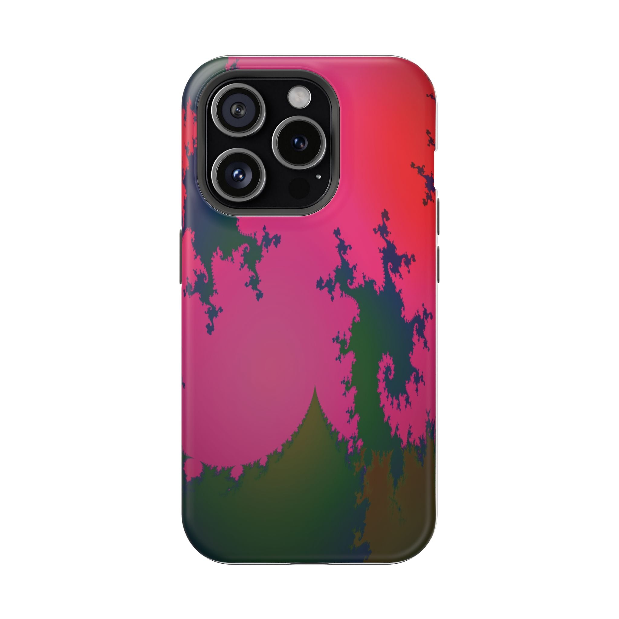 Abstract Fractal Pattern Phone Case | Impact-Resistant Case