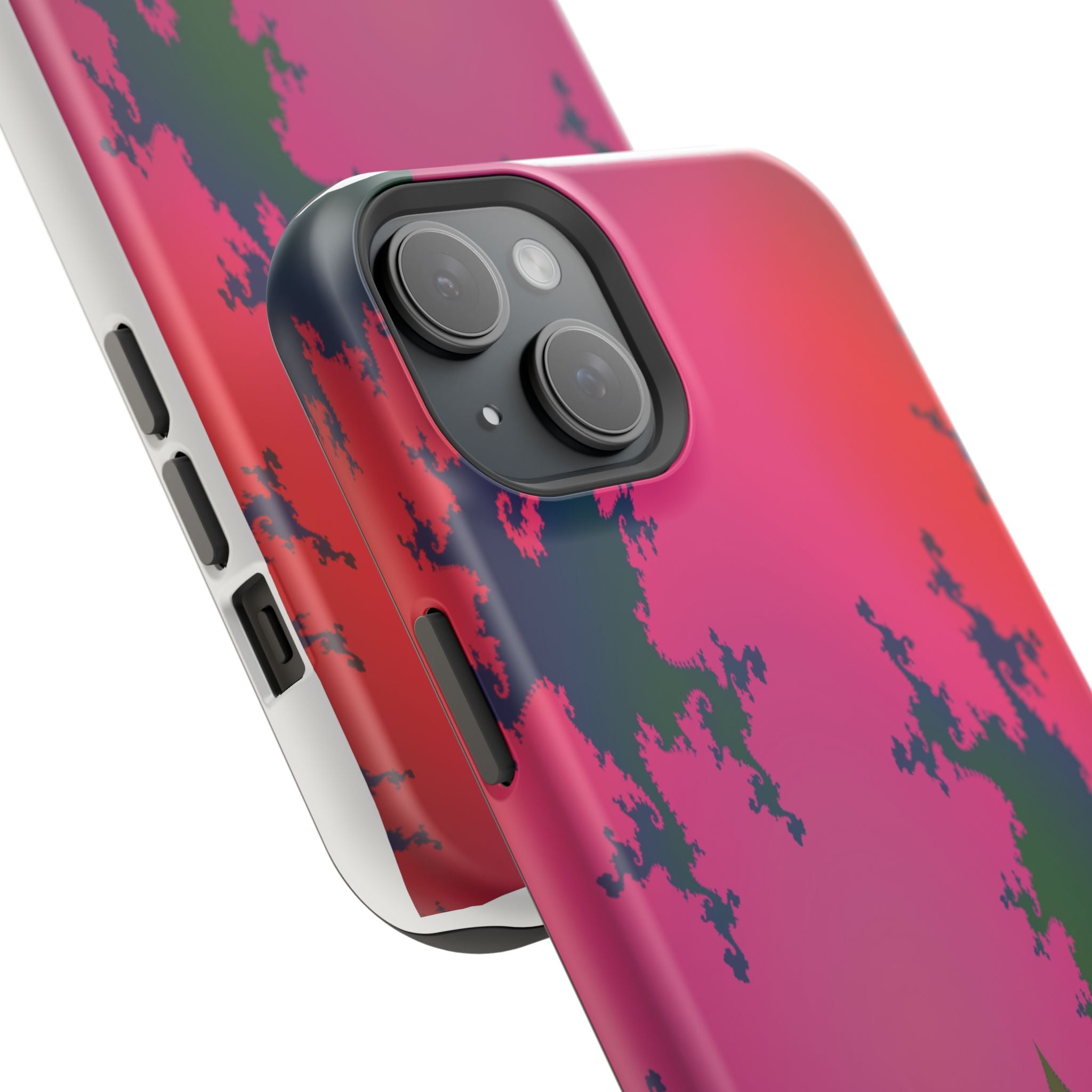 Abstract Fractal Pattern Phone Case | Impact-Resistant Case