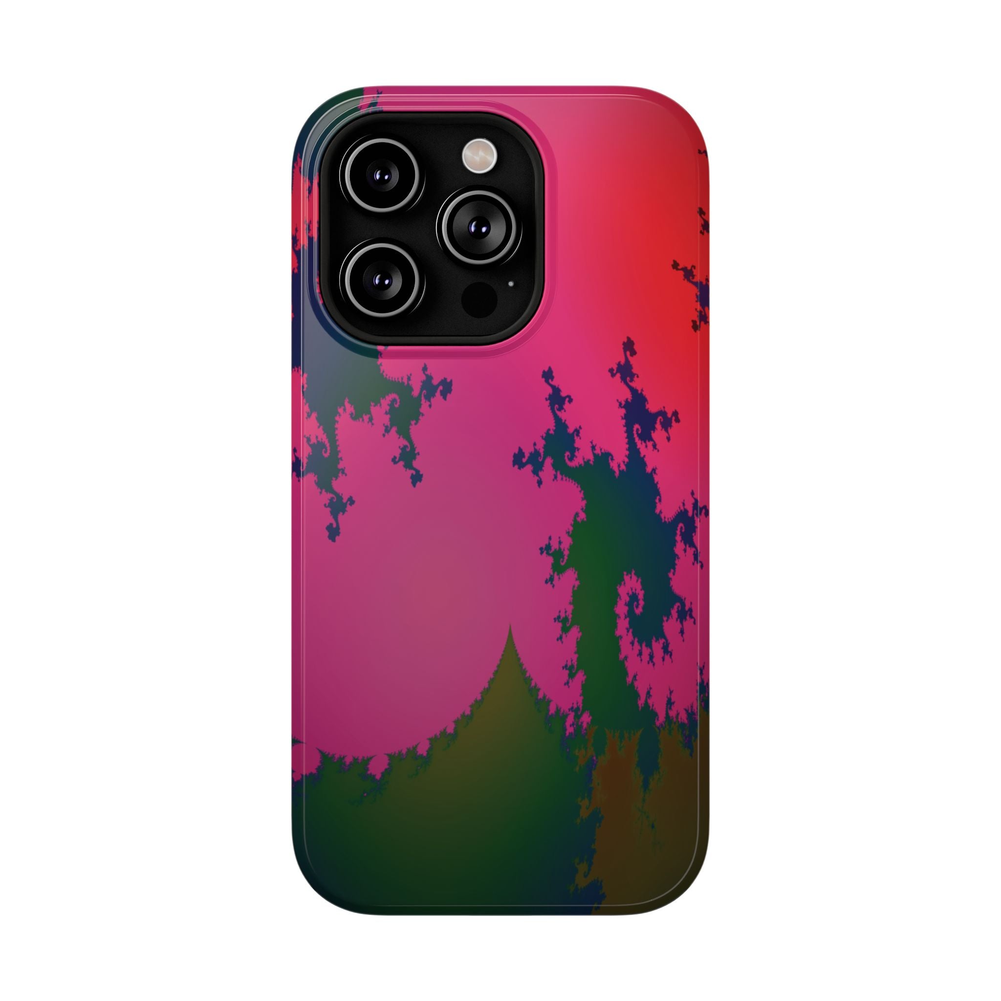Abstract Fractal Pattern Phone Case | Impact-Resistant Case