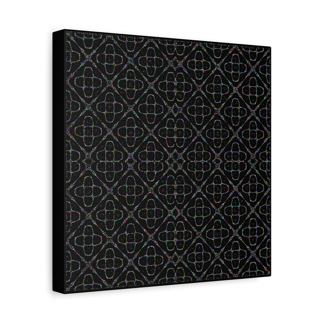 Sacred Geometry 174 Hz "Art by Sound" - Matte Stretched Canvas - Wall Art