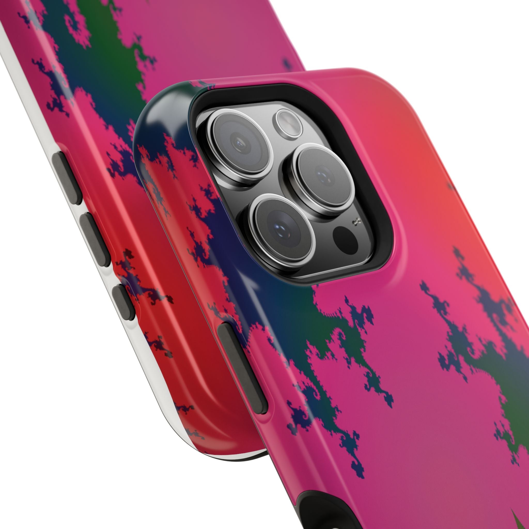 Abstract Fractal Pattern Phone Case | Impact-Resistant Case