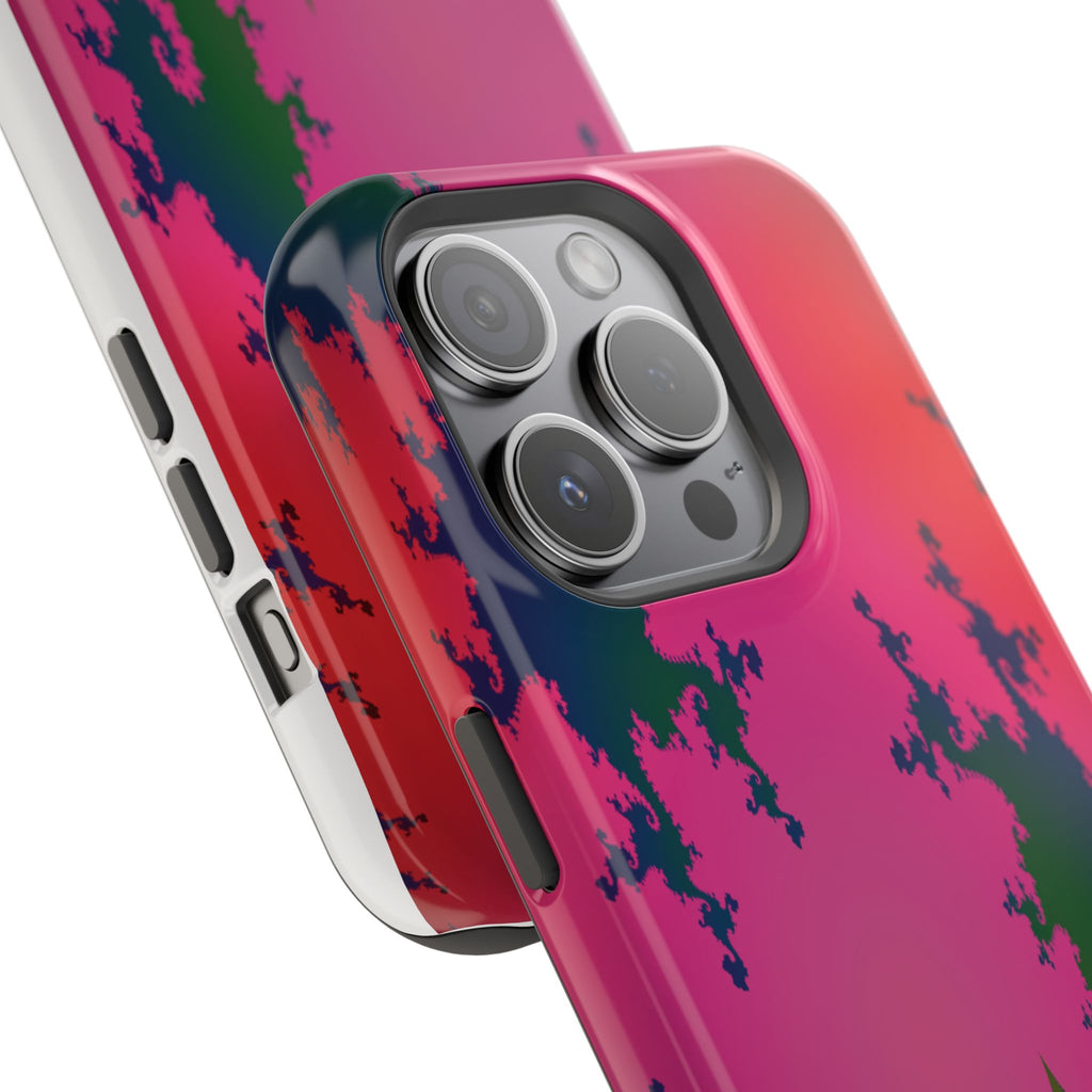 Abstract Fractal Pattern Phone Case | Impact-Resistant Case