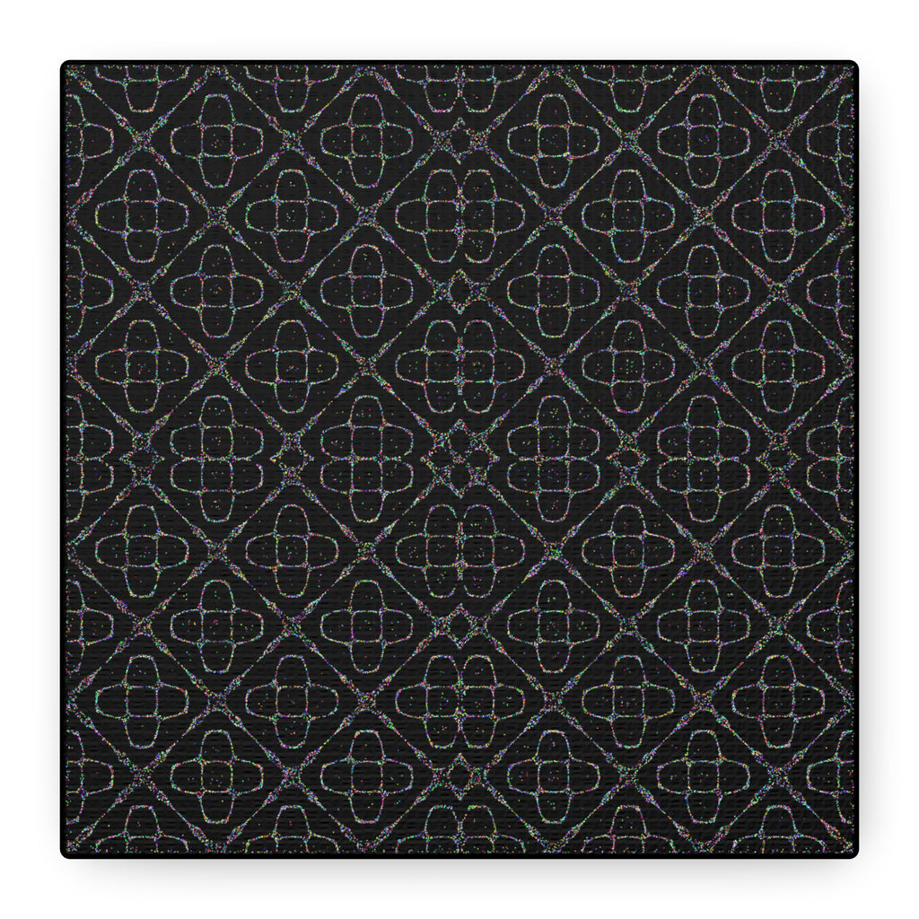 Sacred Geometry 174 Hz "Art by Sound" - Matte Stretched Canvas - Wall Art