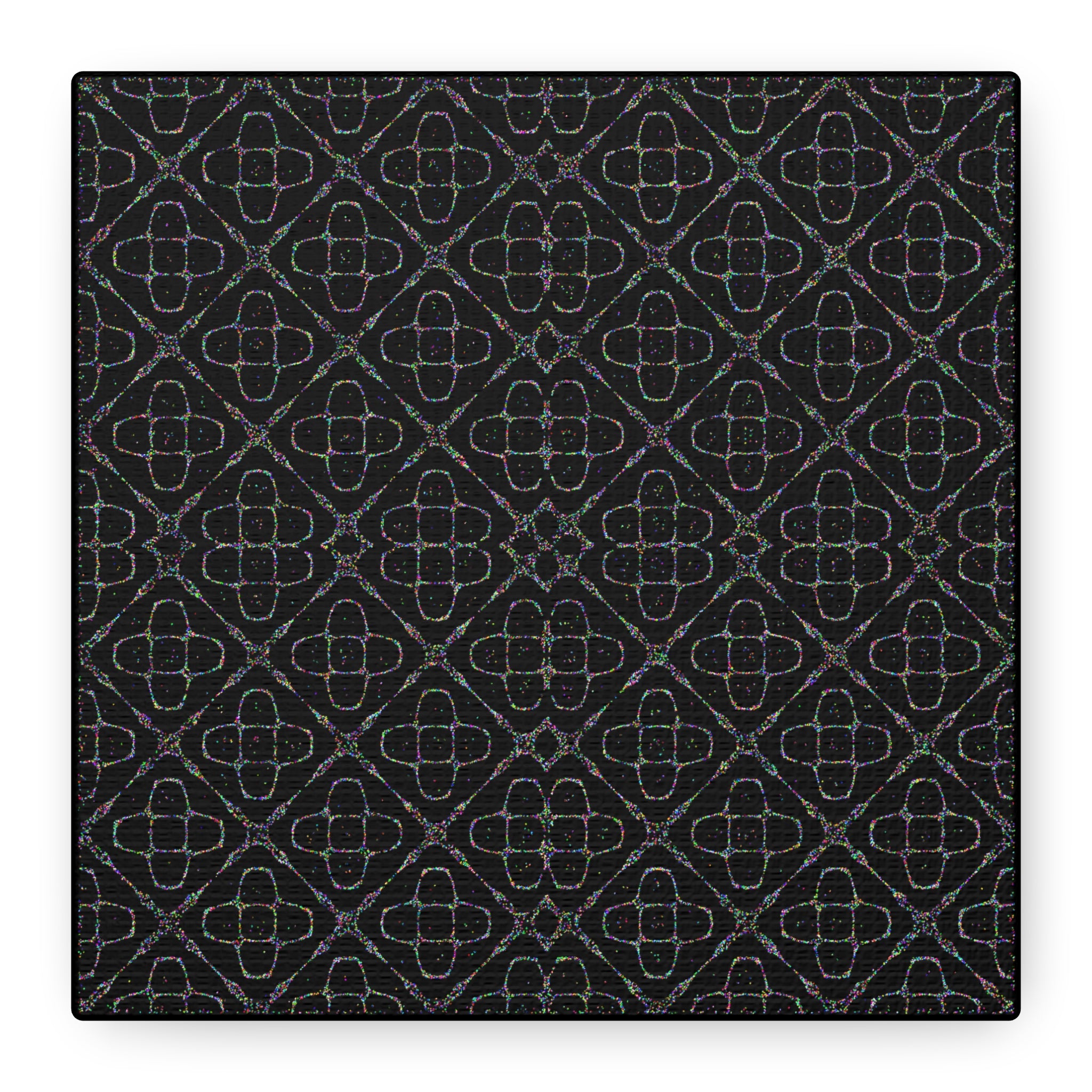 Sacred Geometry 174 Hz "Art by Sound" - Matte Stretched Canvas - Wall Art