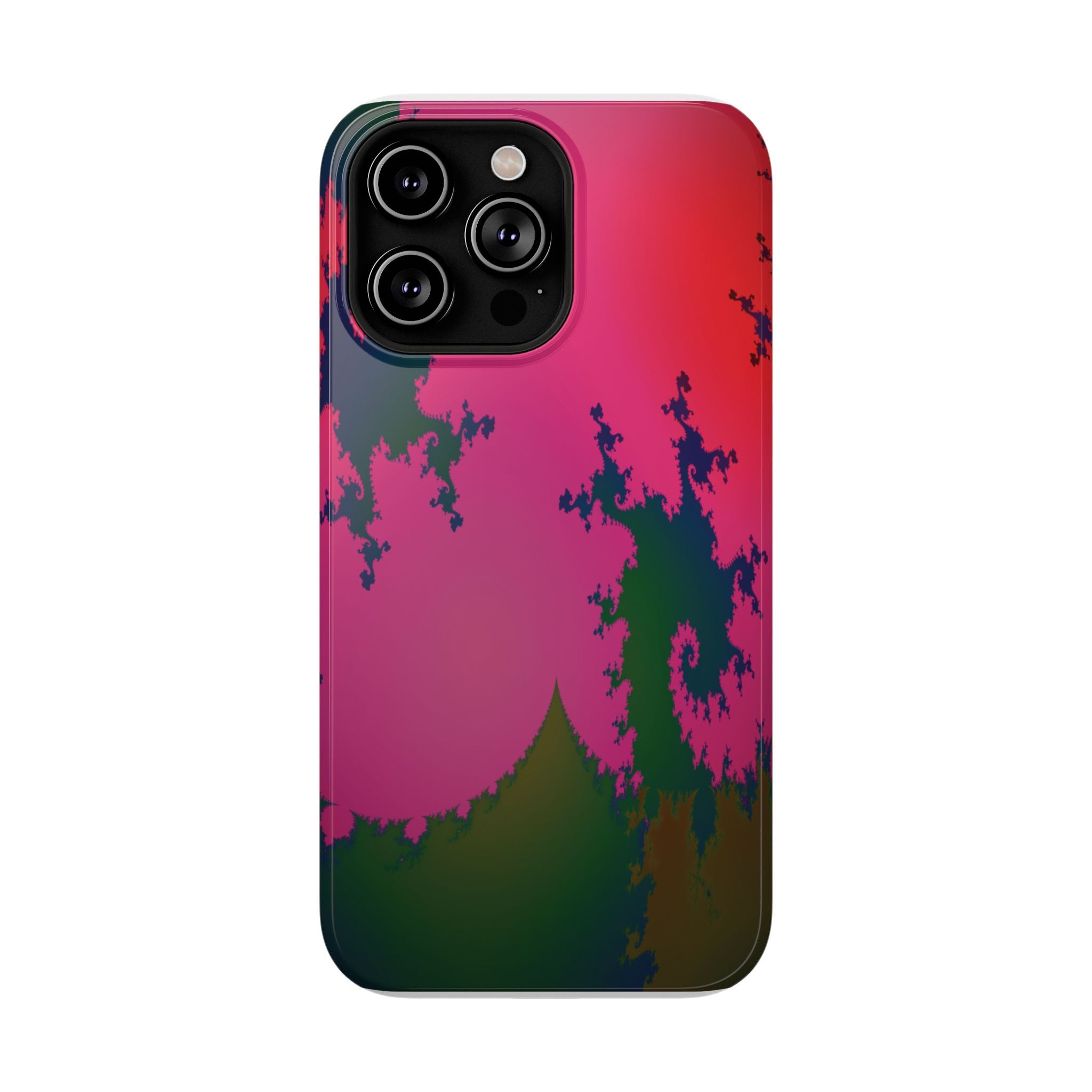 Abstract Fractal Pattern Phone Case | Impact-Resistant Case