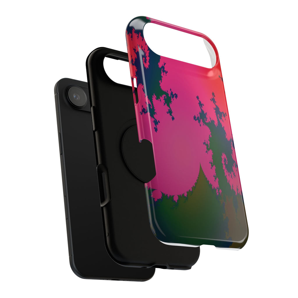 Abstract Fractal Pattern Phone Case | Impact-Resistant Case