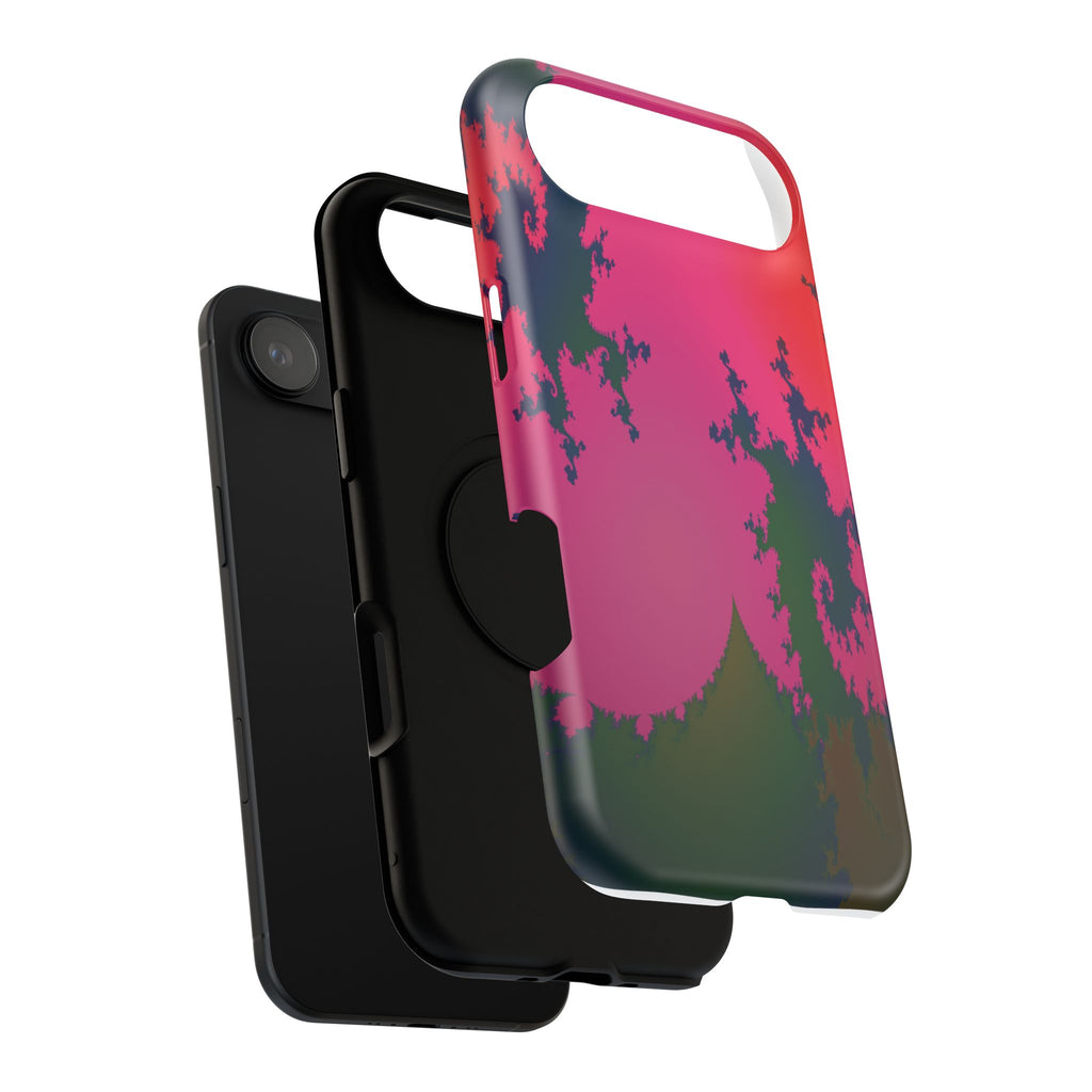 Abstract Fractal Pattern Phone Case | Impact-Resistant Case