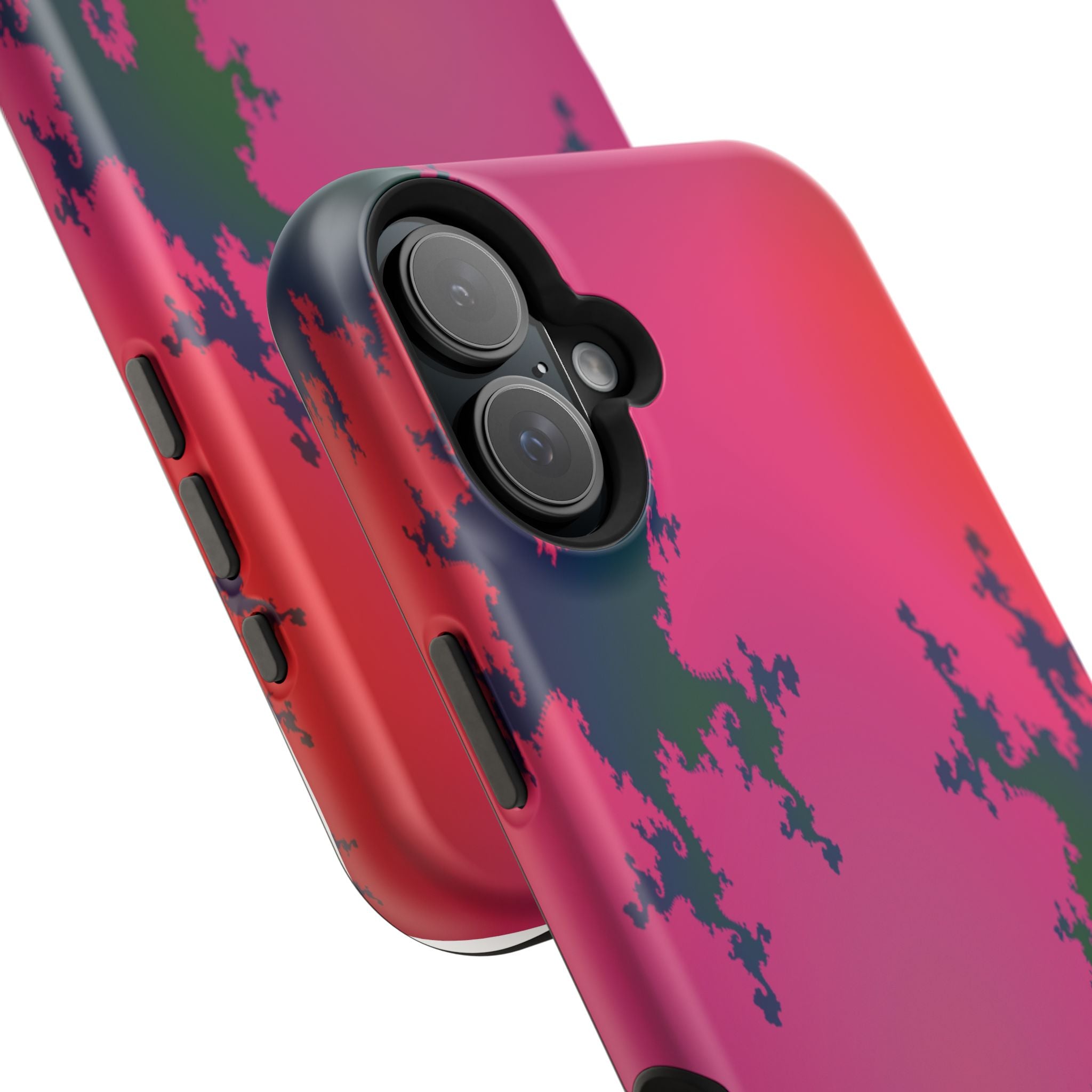 Abstract Fractal Pattern Phone Case | Impact-Resistant Case