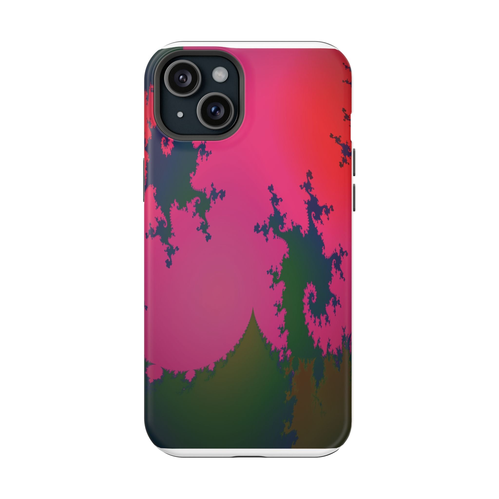 Abstract Fractal Pattern Phone Case | Impact-Resistant Case