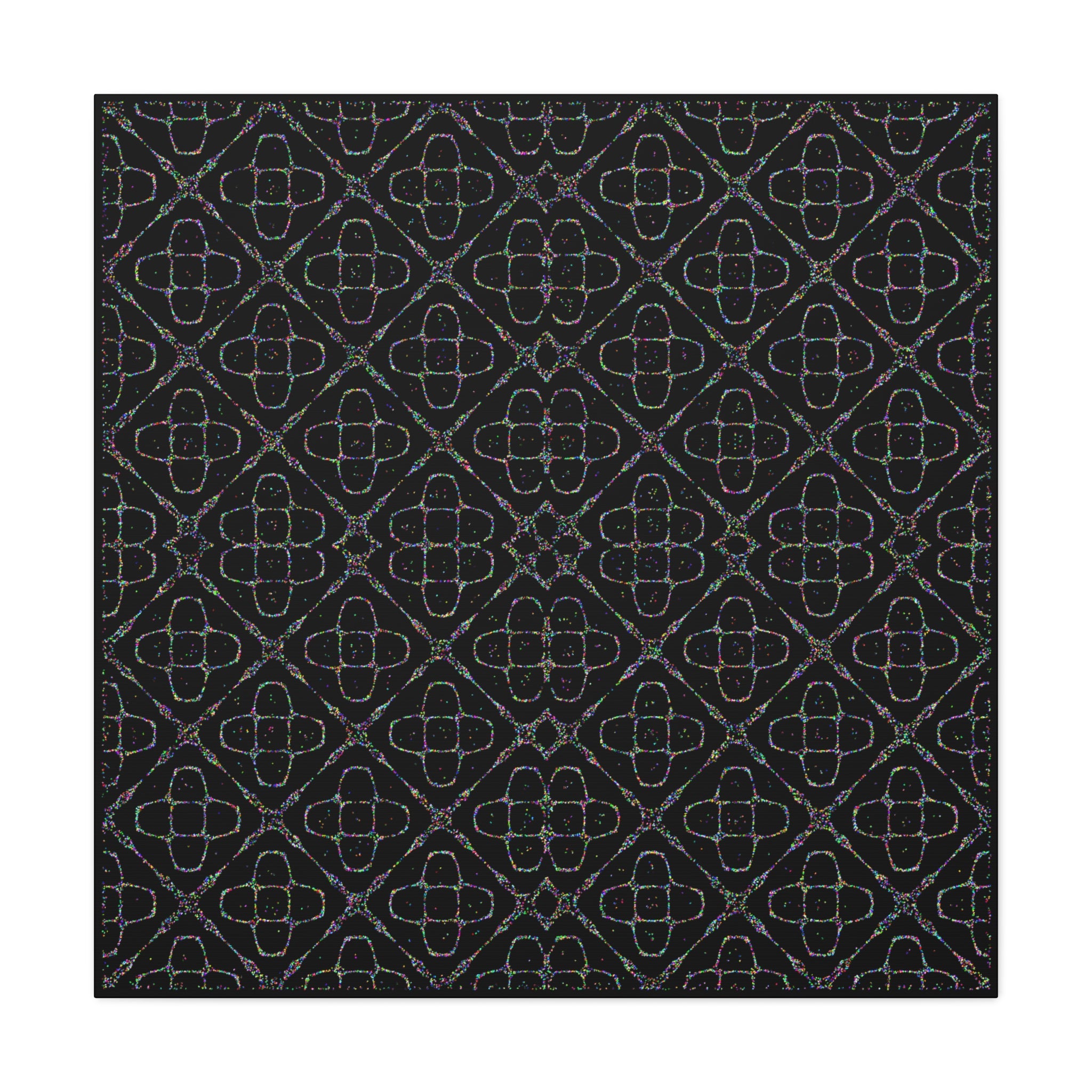 Sacred Geometry 174 Hz "Art by Sound" - Matte Stretched Canvas - Wall Art
