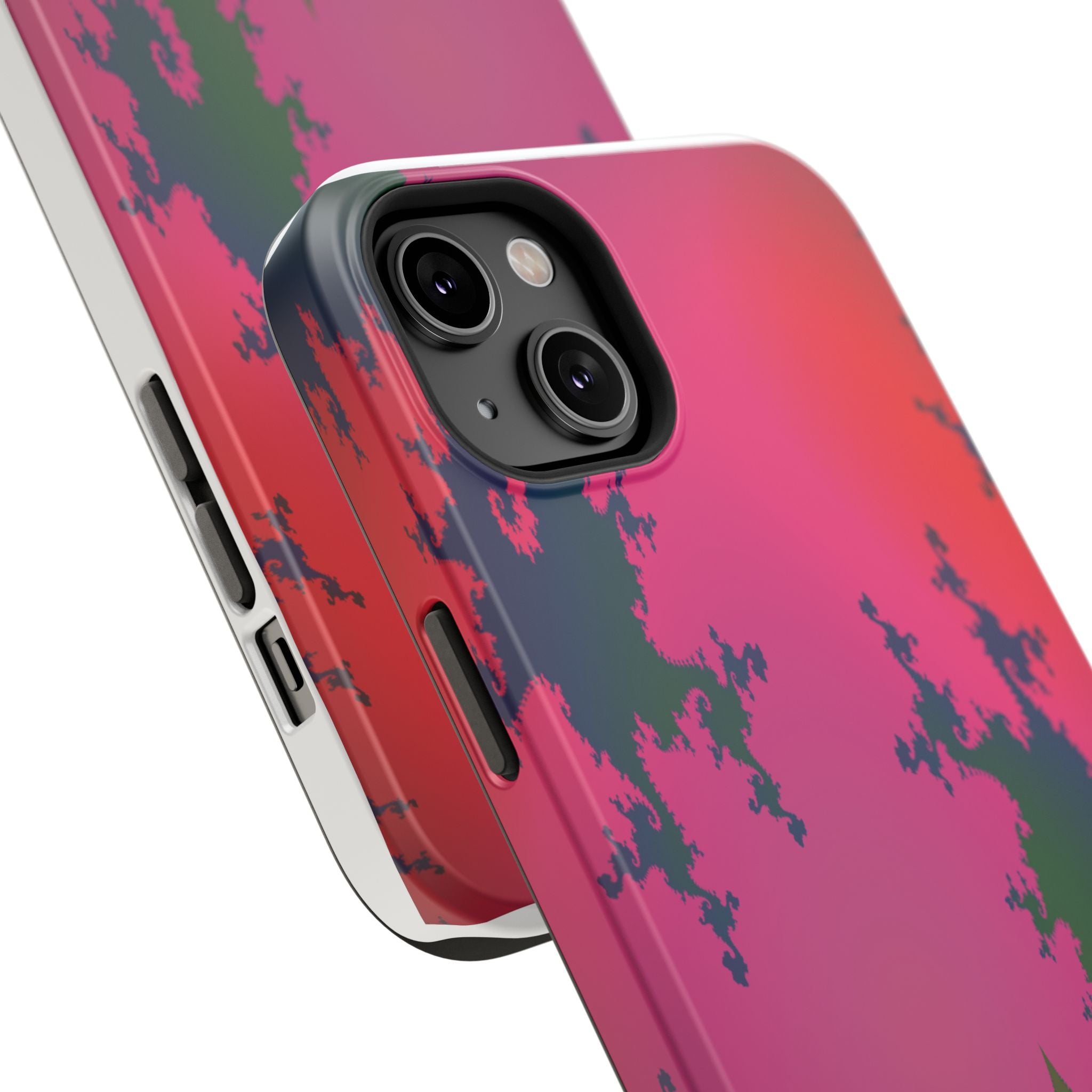 Abstract Fractal Pattern Phone Case | Impact-Resistant Case