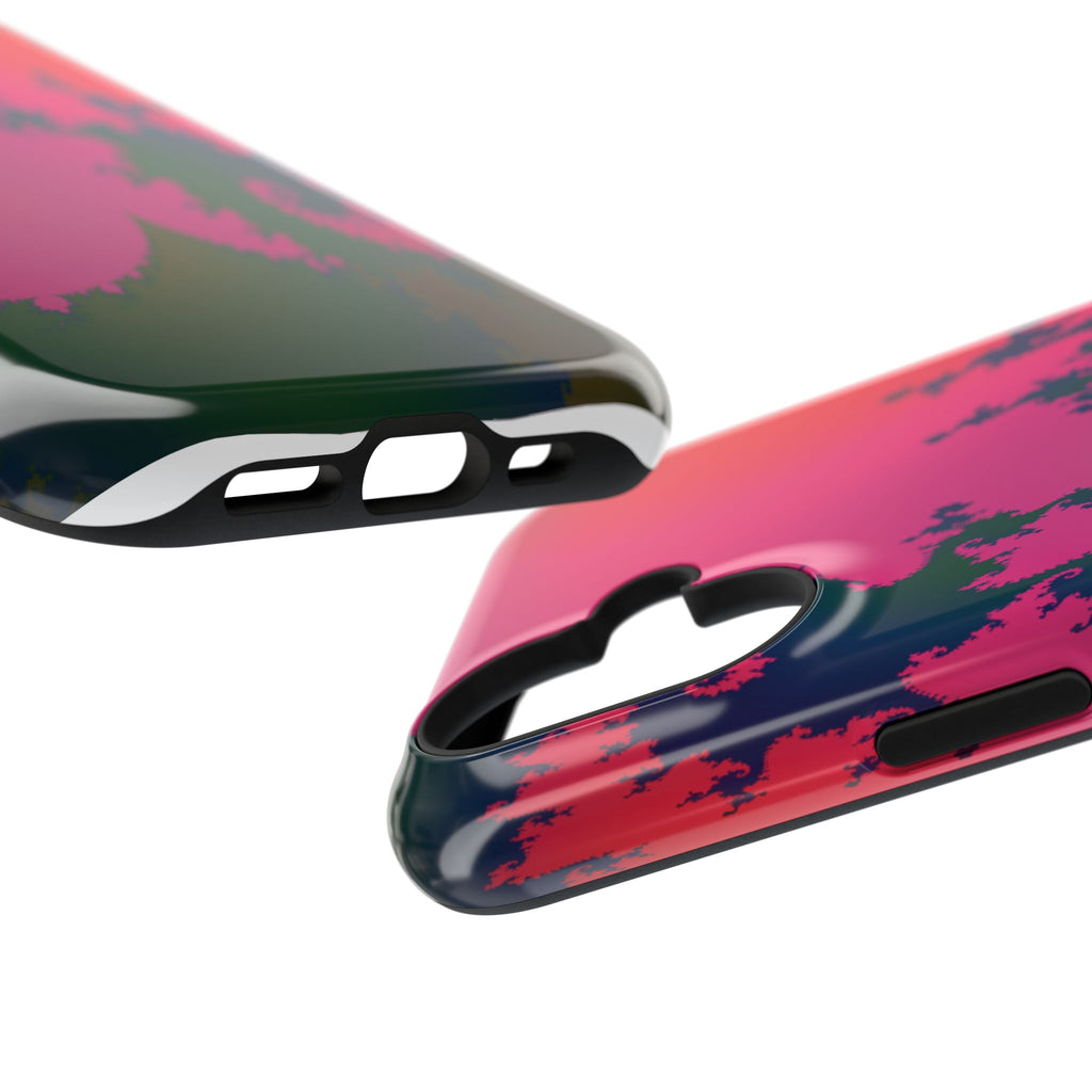 Abstract Fractal Pattern Phone Case | Impact-Resistant Case