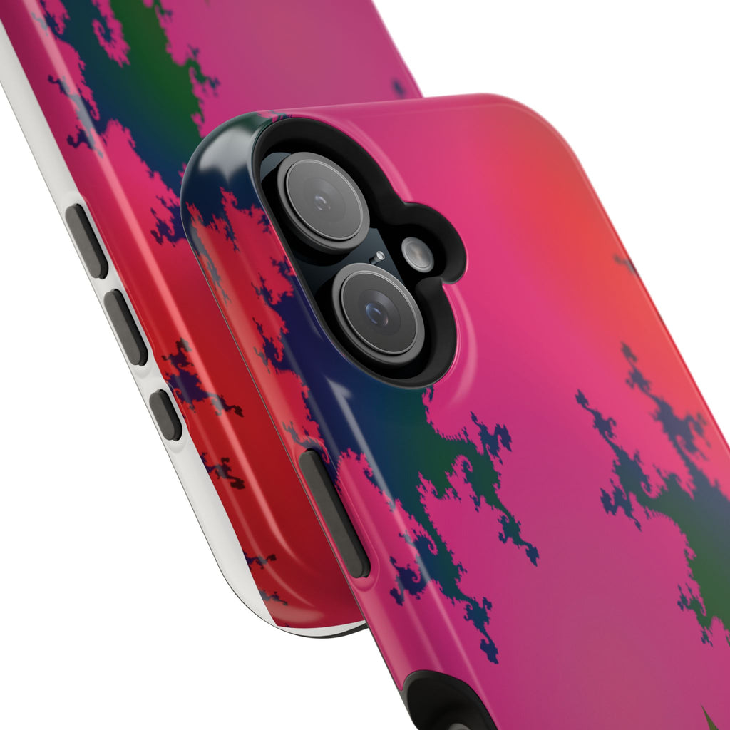 Abstract Fractal Pattern Phone Case | Impact-Resistant Case
