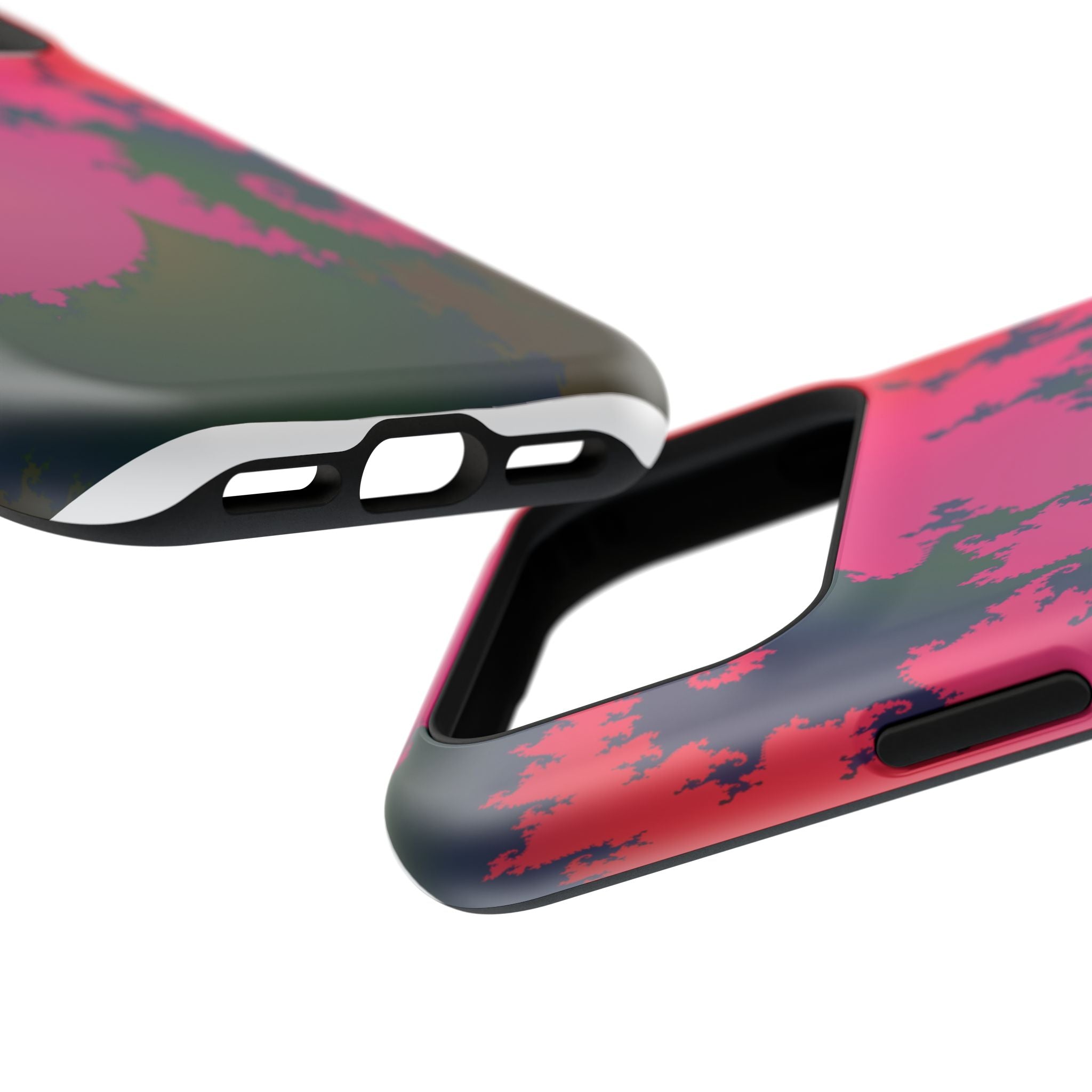 Abstract Fractal Pattern Phone Case | Impact-Resistant Case