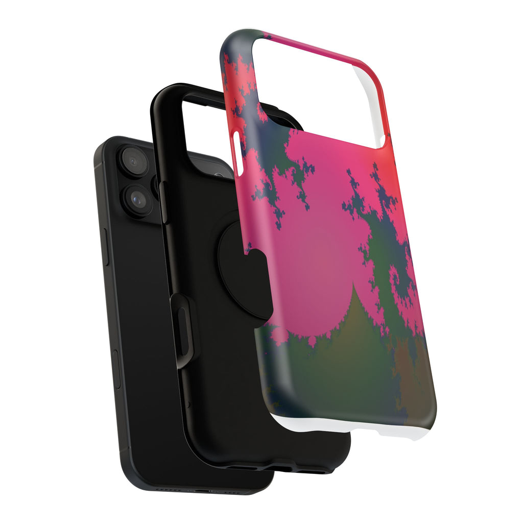 Abstract Fractal Pattern Phone Case | Impact-Resistant Case