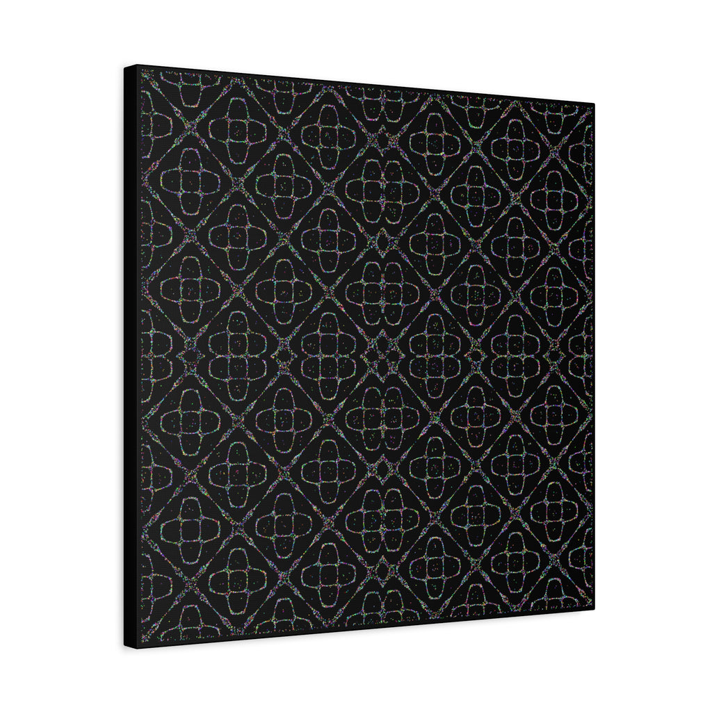 Sacred Geometry 174 Hz "Art by Sound" - Matte Stretched Canvas - Wall Art
