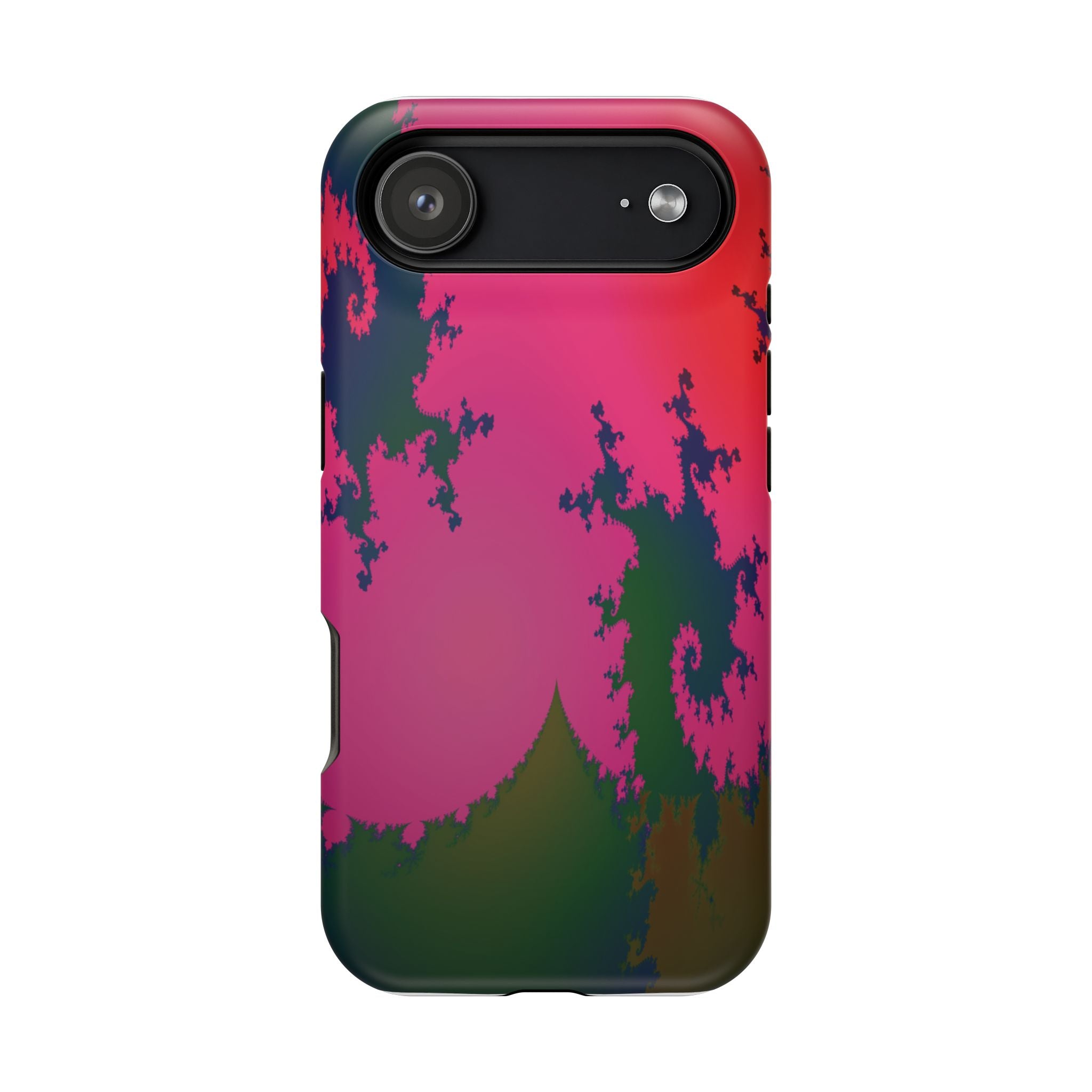 Abstract Fractal Pattern Phone Case | Impact-Resistant Case