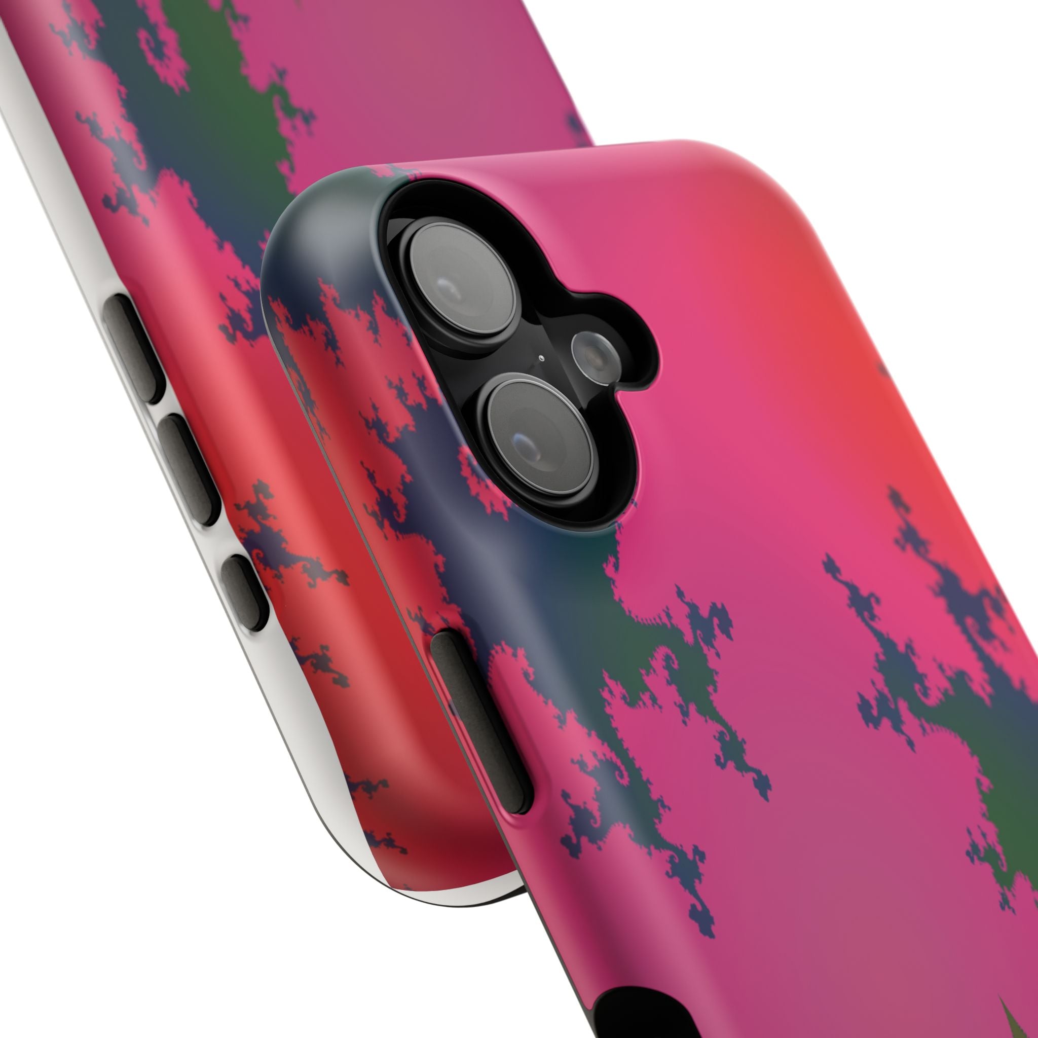 Abstract Fractal Pattern Phone Case | Impact-Resistant Case