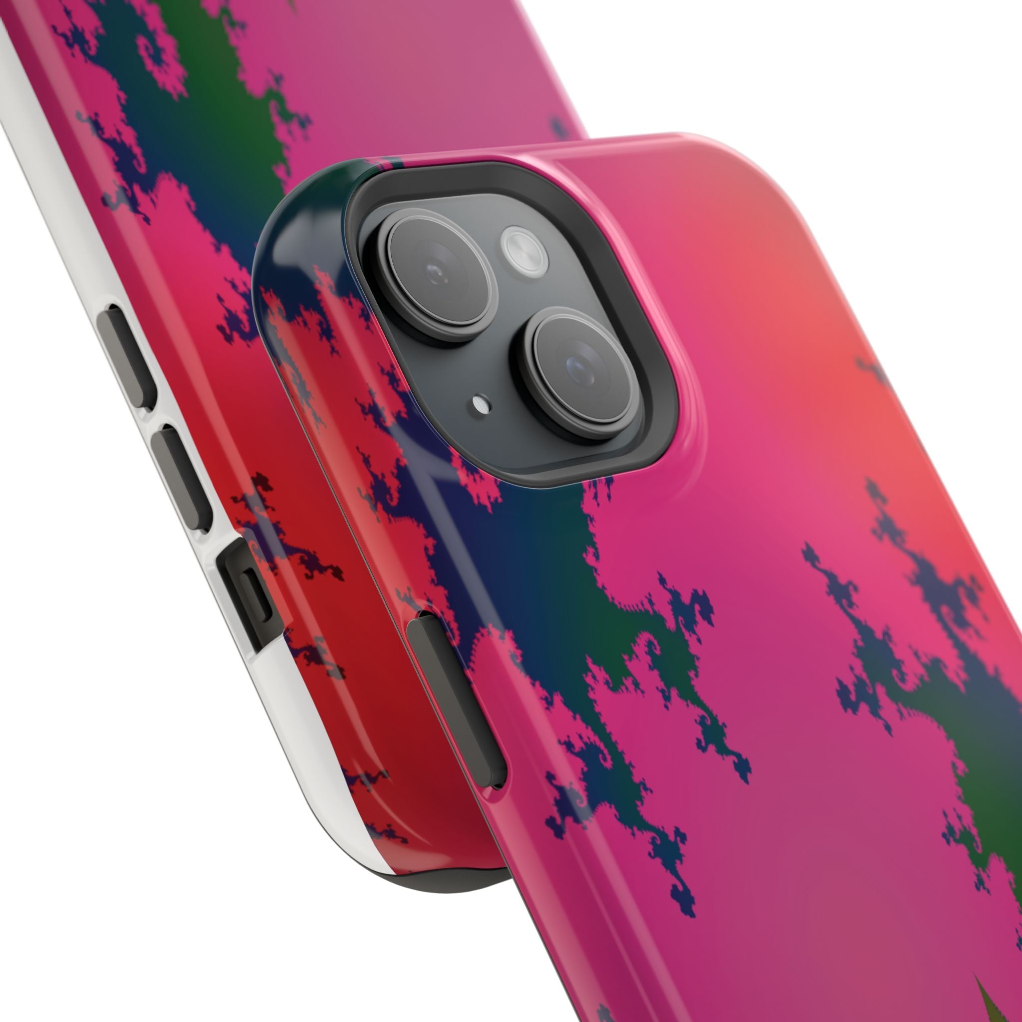 Abstract Fractal Pattern Phone Case | Impact-Resistant Case