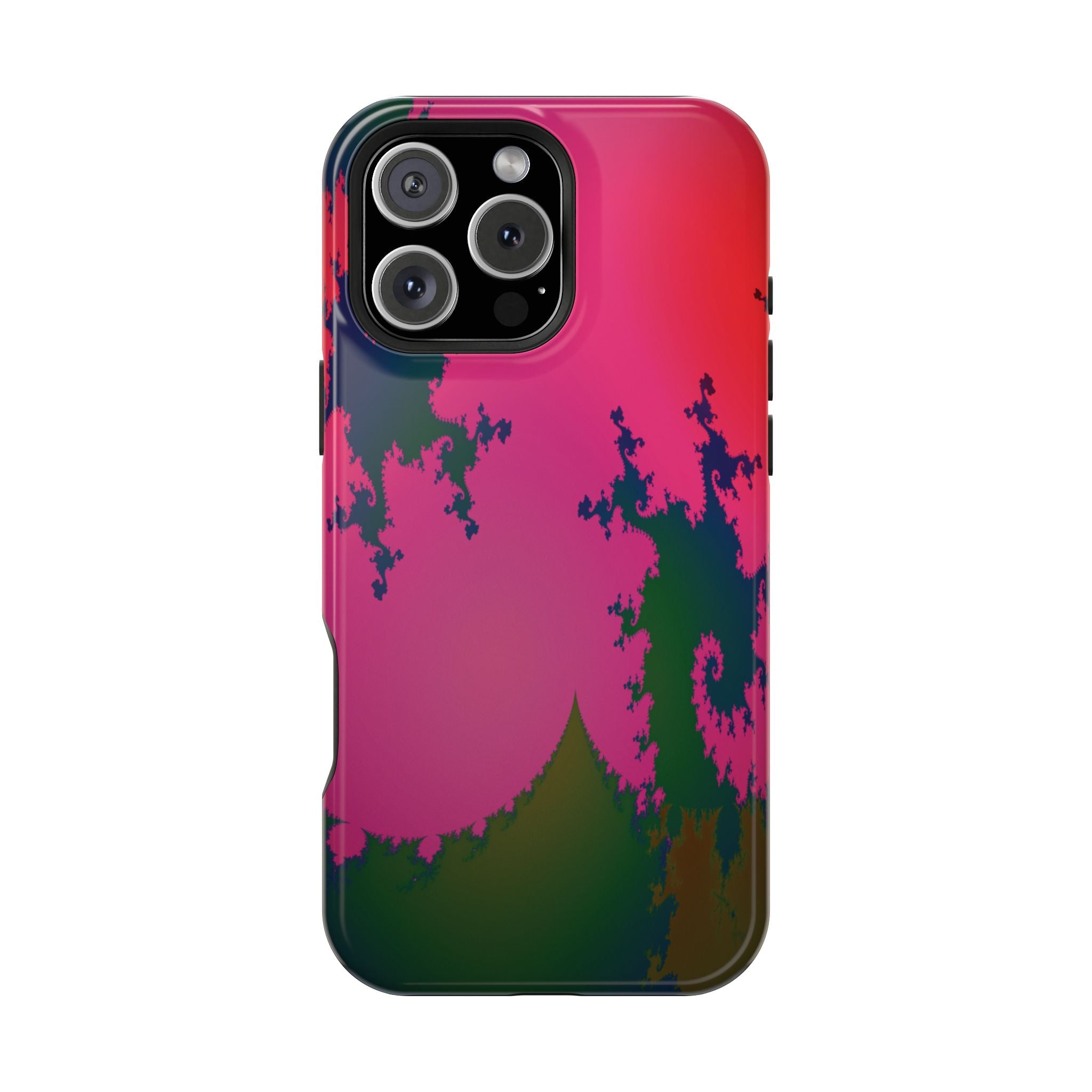 Abstract Fractal Pattern Phone Case | Impact-Resistant Case