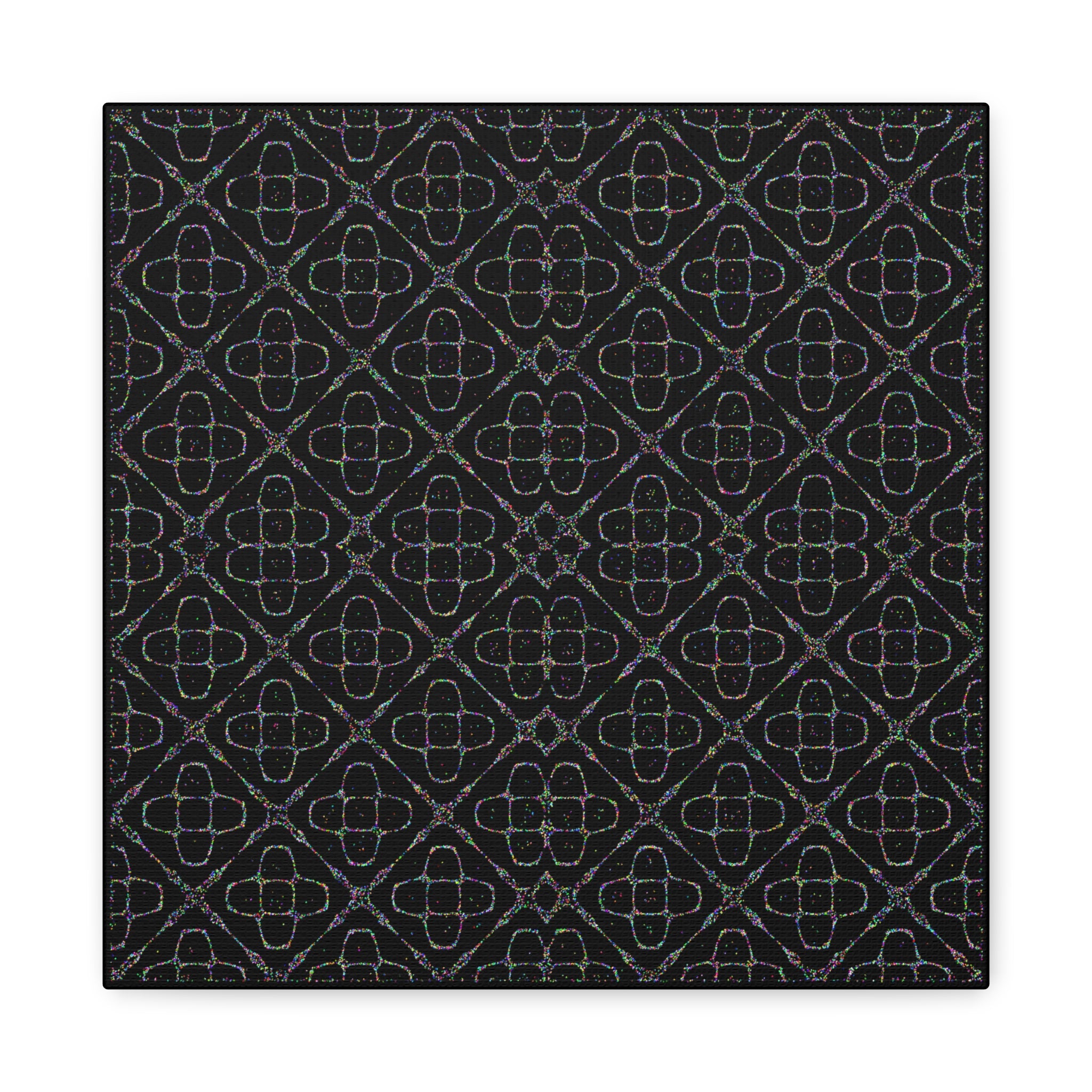 Sacred Geometry 174 Hz "Art by Sound" - Matte Stretched Canvas - Wall Art