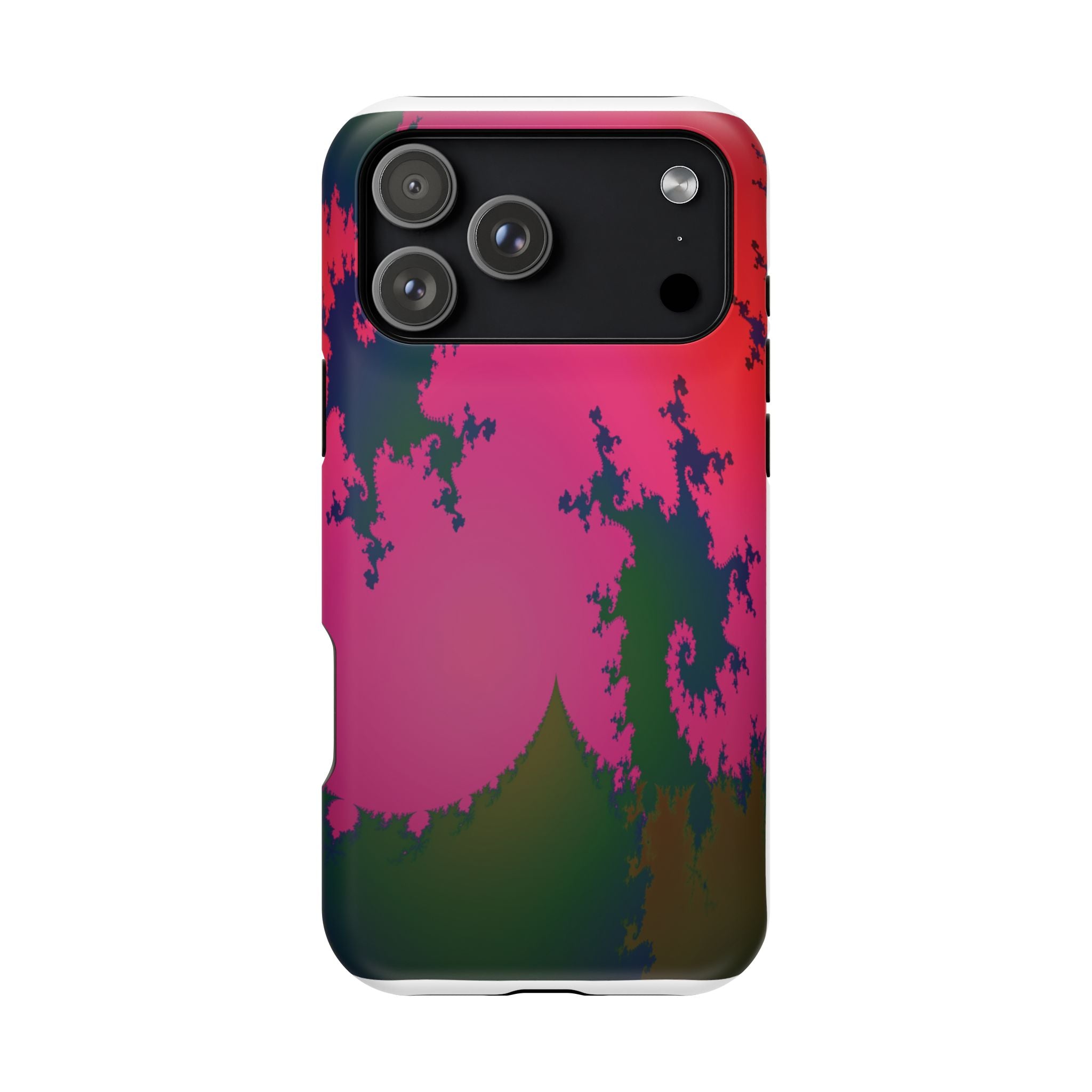 Abstract Fractal Pattern Phone Case | Impact-Resistant Case