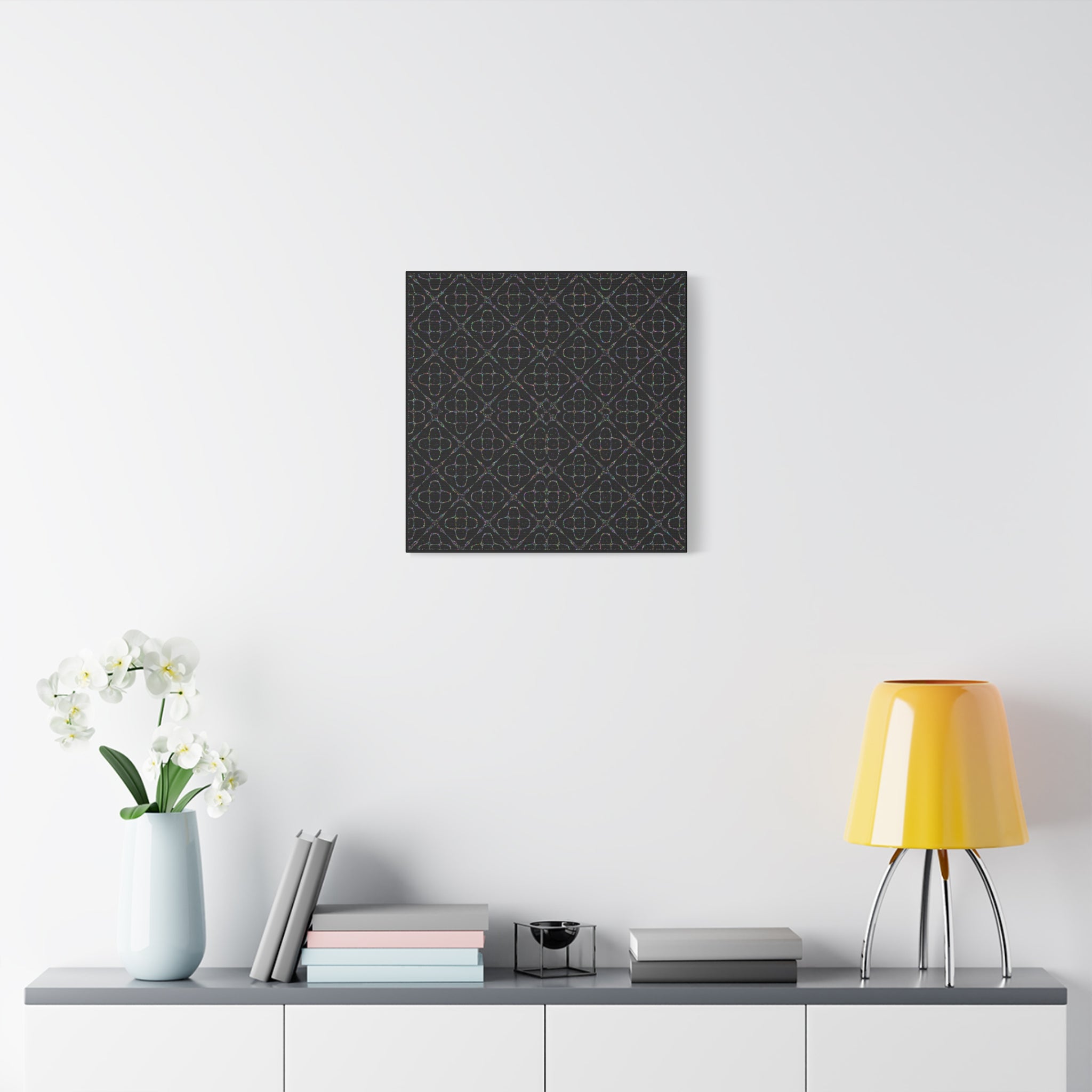 Sacred Geometry 174 Hz "Art by Sound" - Matte Stretched Canvas - Wall Art