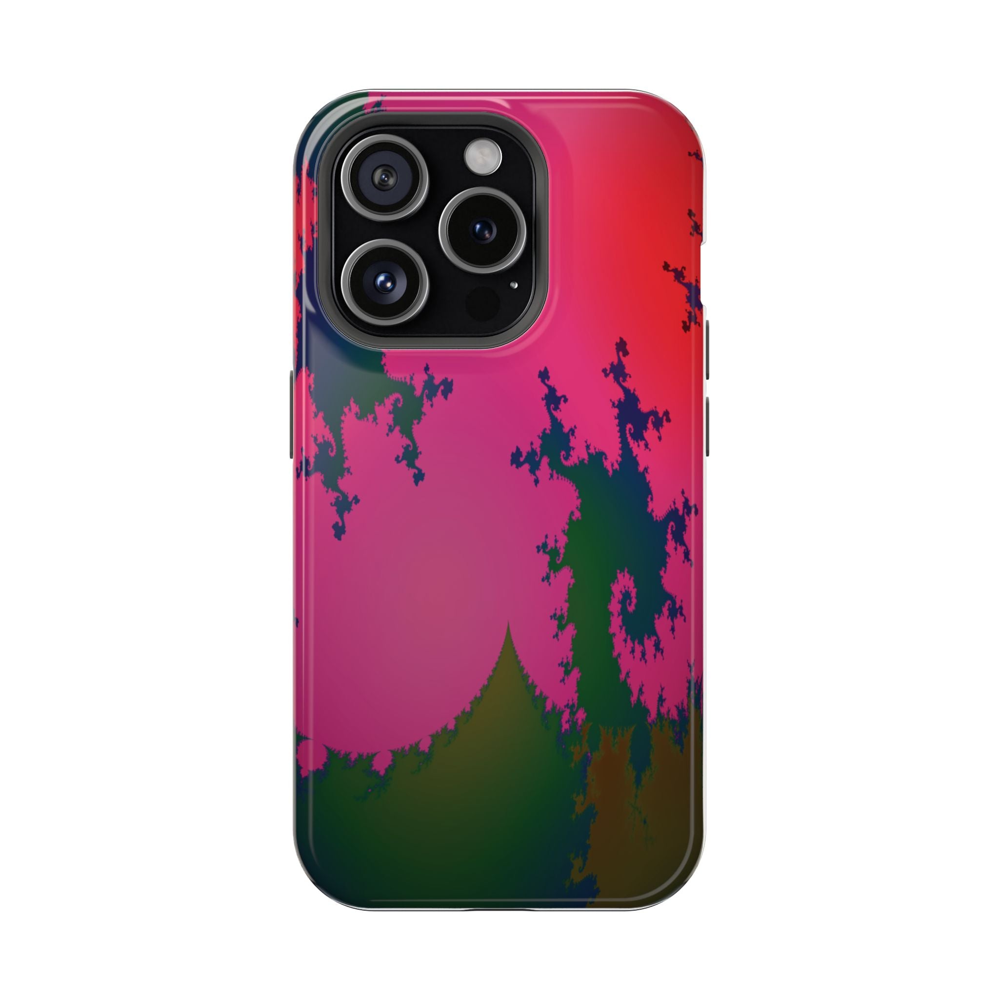 Abstract Fractal Pattern Phone Case | Impact-Resistant Case