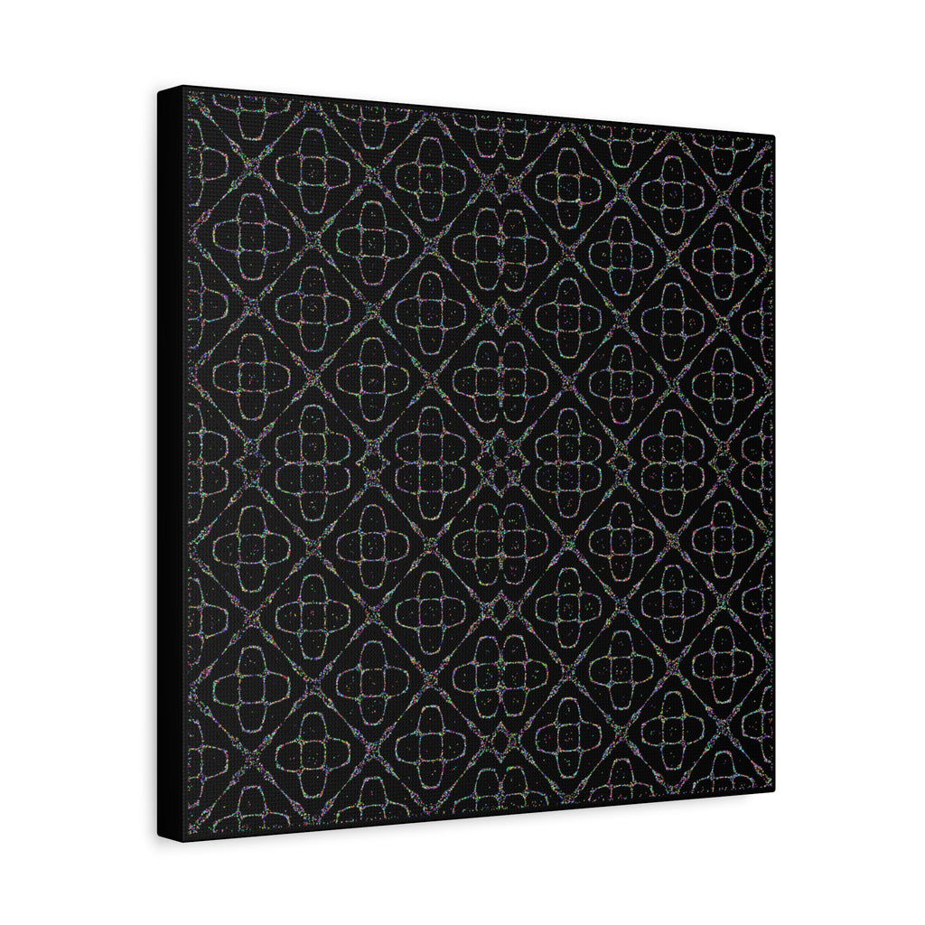 Sacred Geometry 174 Hz "Art by Sound" - Matte Stretched Canvas - Wall Art